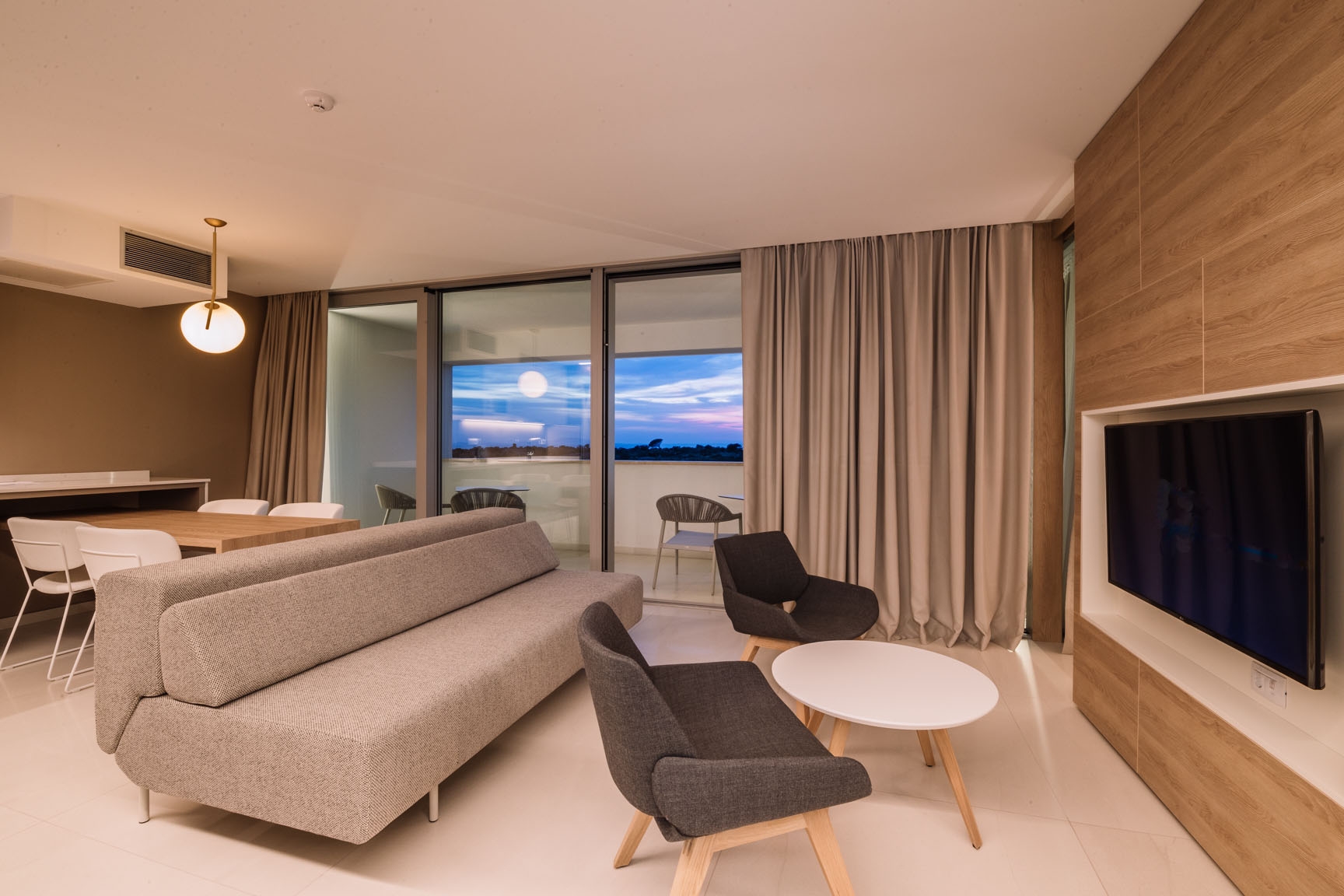 One bedroom apartment with balcony and sea view Novalja, Pag (A-15882-d)