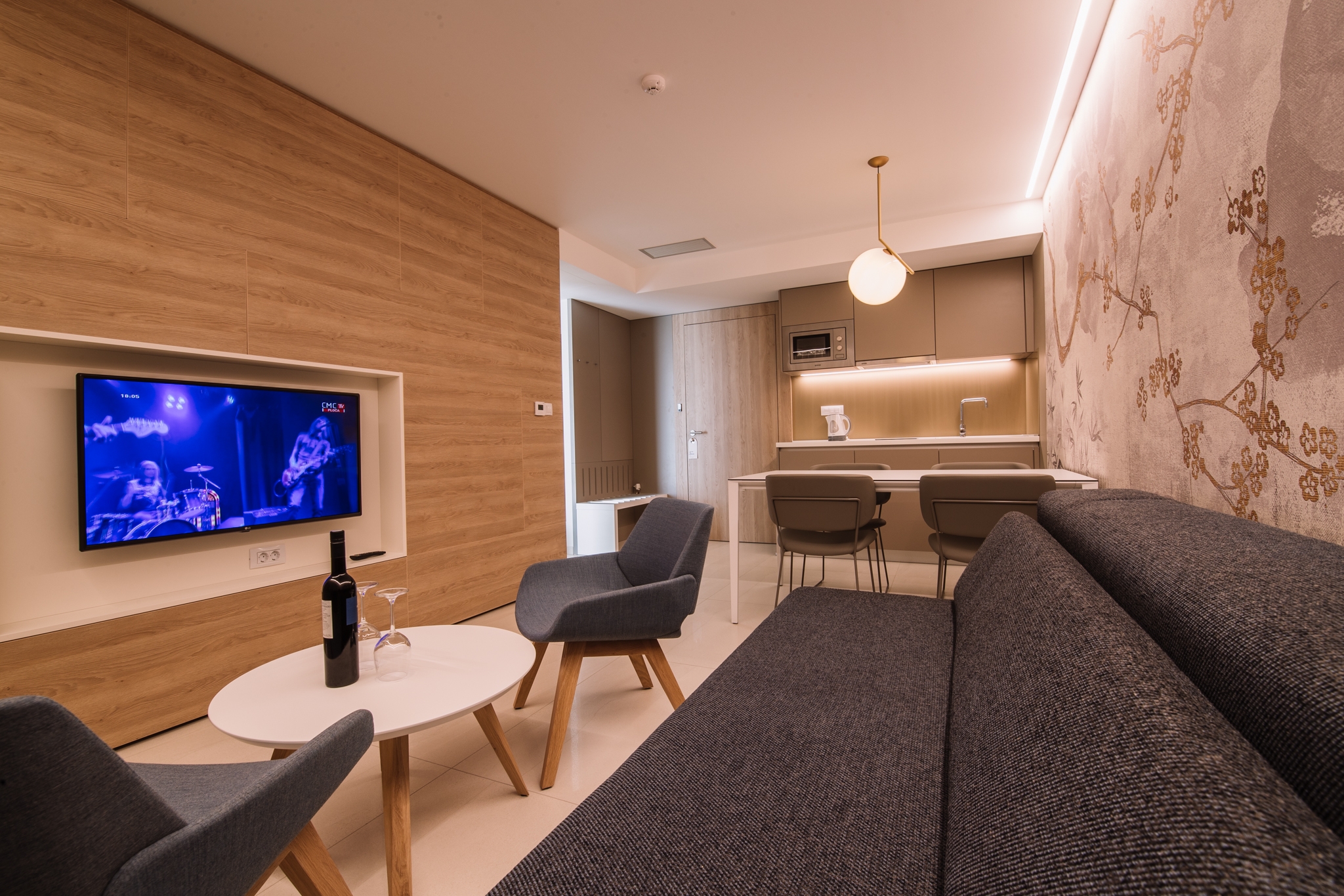 One bedroom apartment with balcony and sea view Novalja, Pag (A-15882-k)