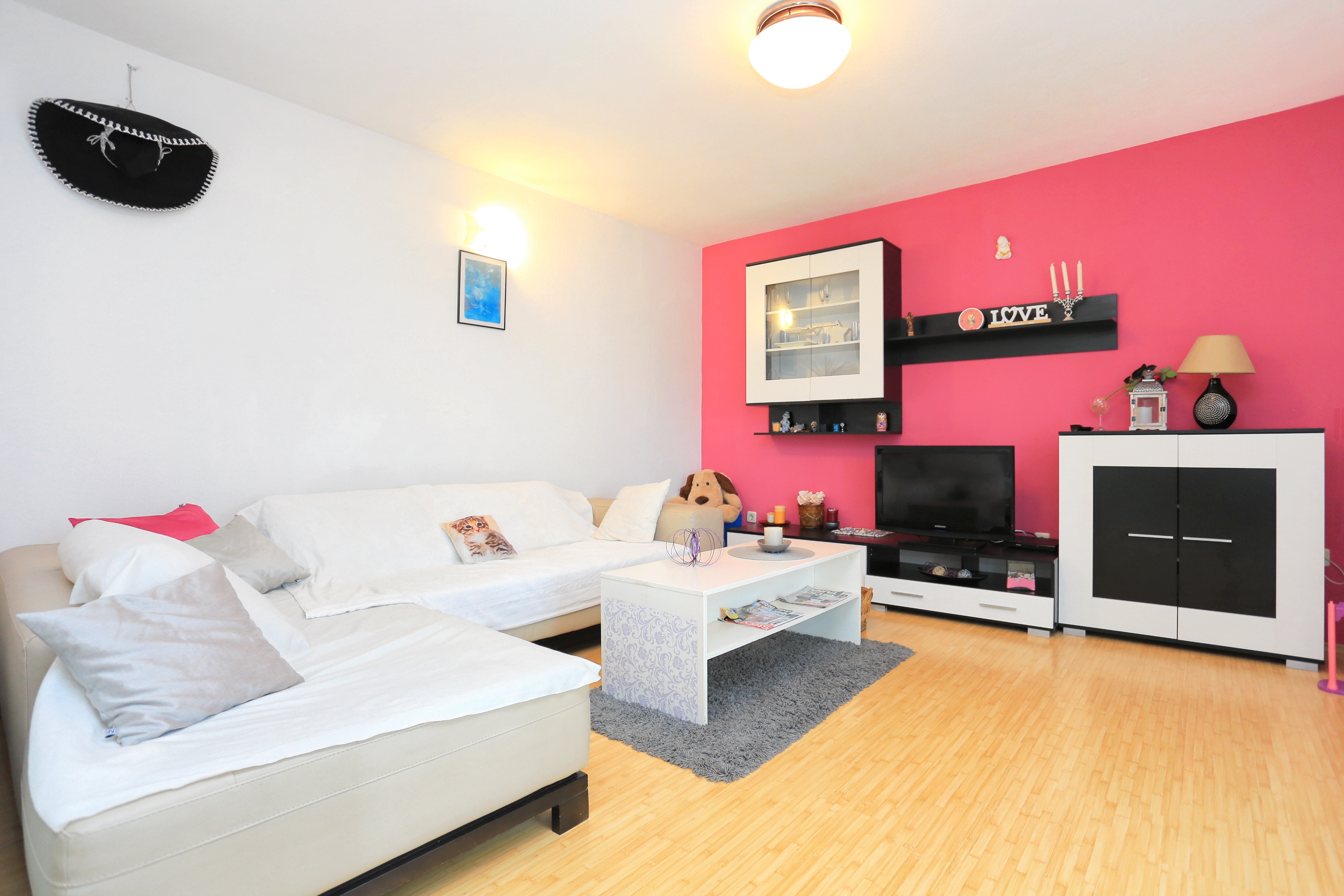 Two bedroom apartment with balcony and sea view Kaštel Kambelovac, Kaštela  A-a