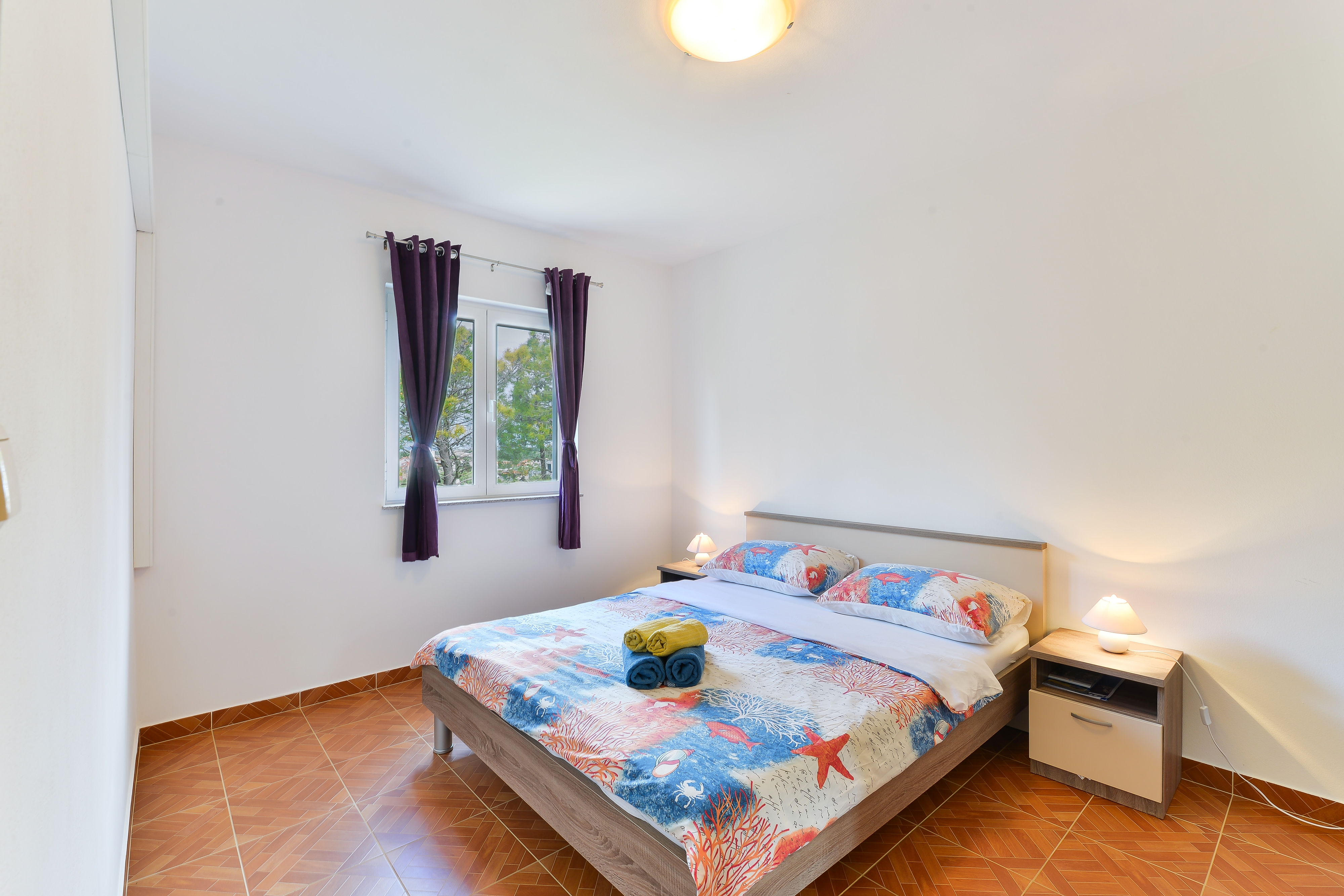 Dvosobni apartman s terasom Vrsi, Zadar  A-a