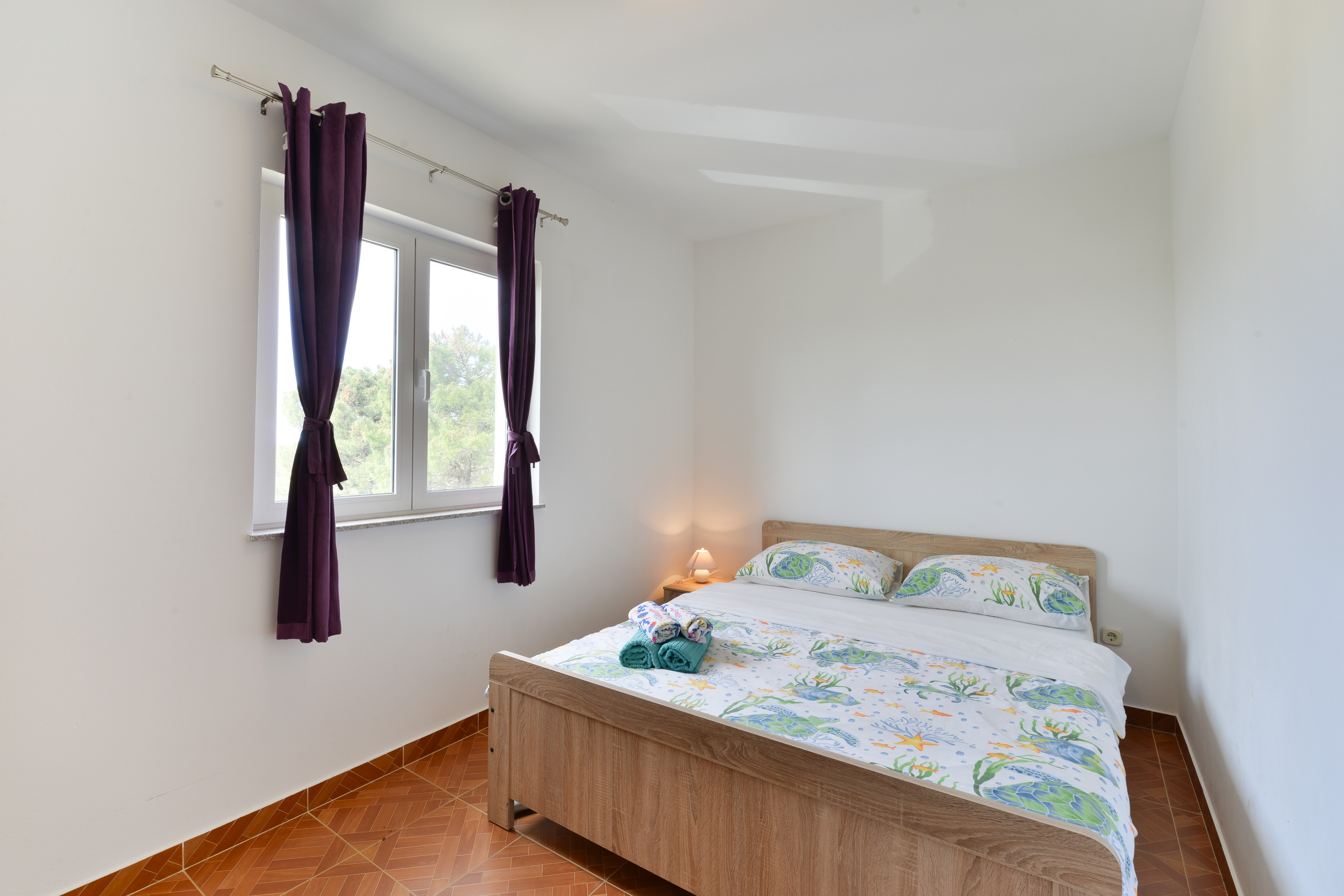 Dvosobni apartman s terasom Vrsi, Zadar  A-a