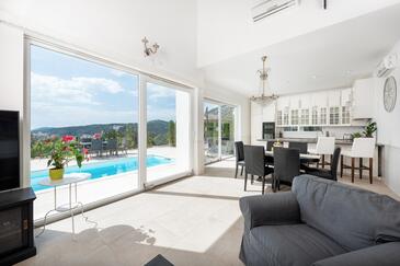 Dnevna soba Hvar, Dnevna soba v nastanitvi vrste house, dostupna klima, Hišni ljubljenčki dovoljeni in WiFi.