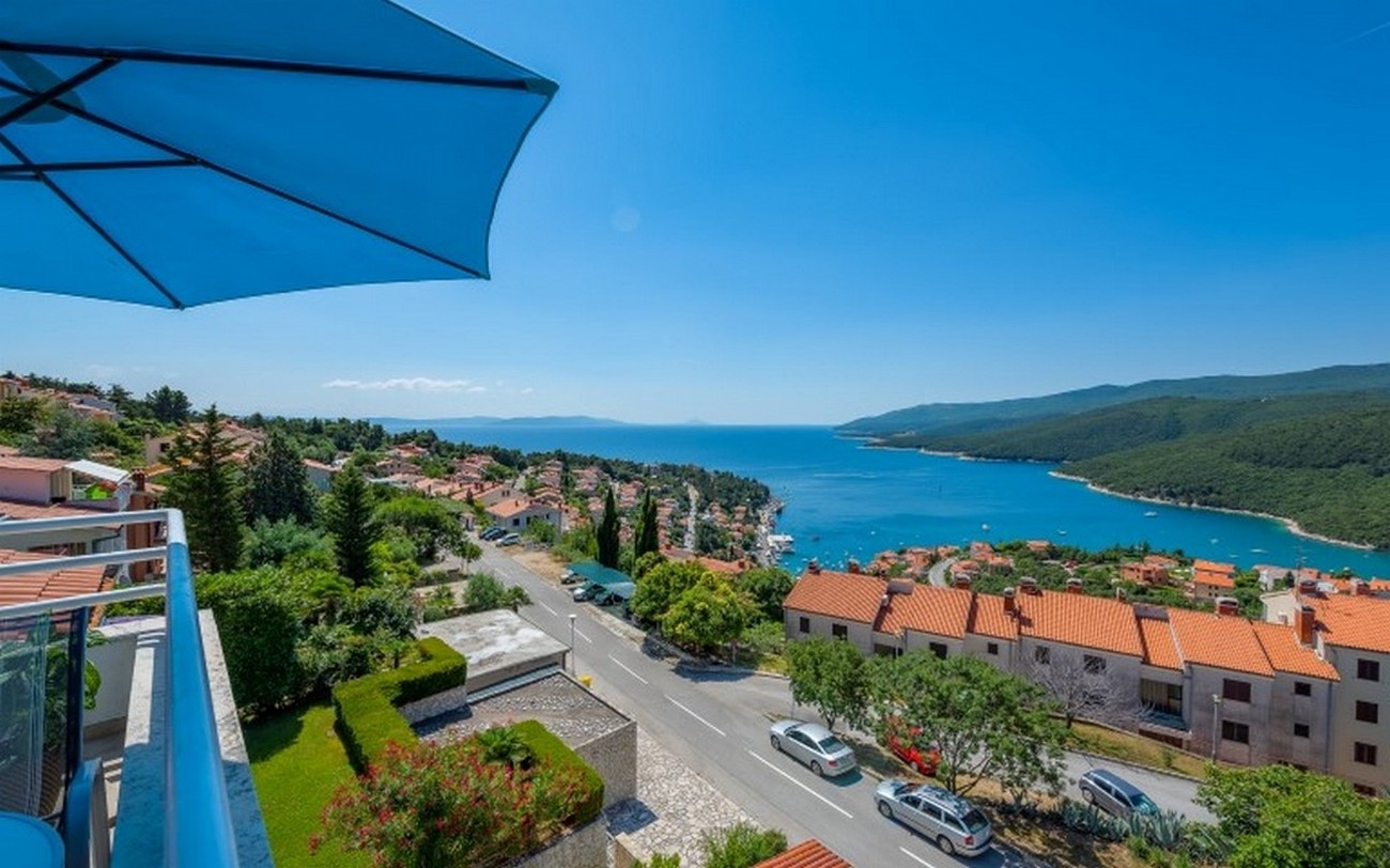 Two bedroom apartment with terrace and sea view Rabac, Labin  A-c