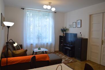 Zagreb, Dnevni boravak u smještaju tipa apartment, WiFi.