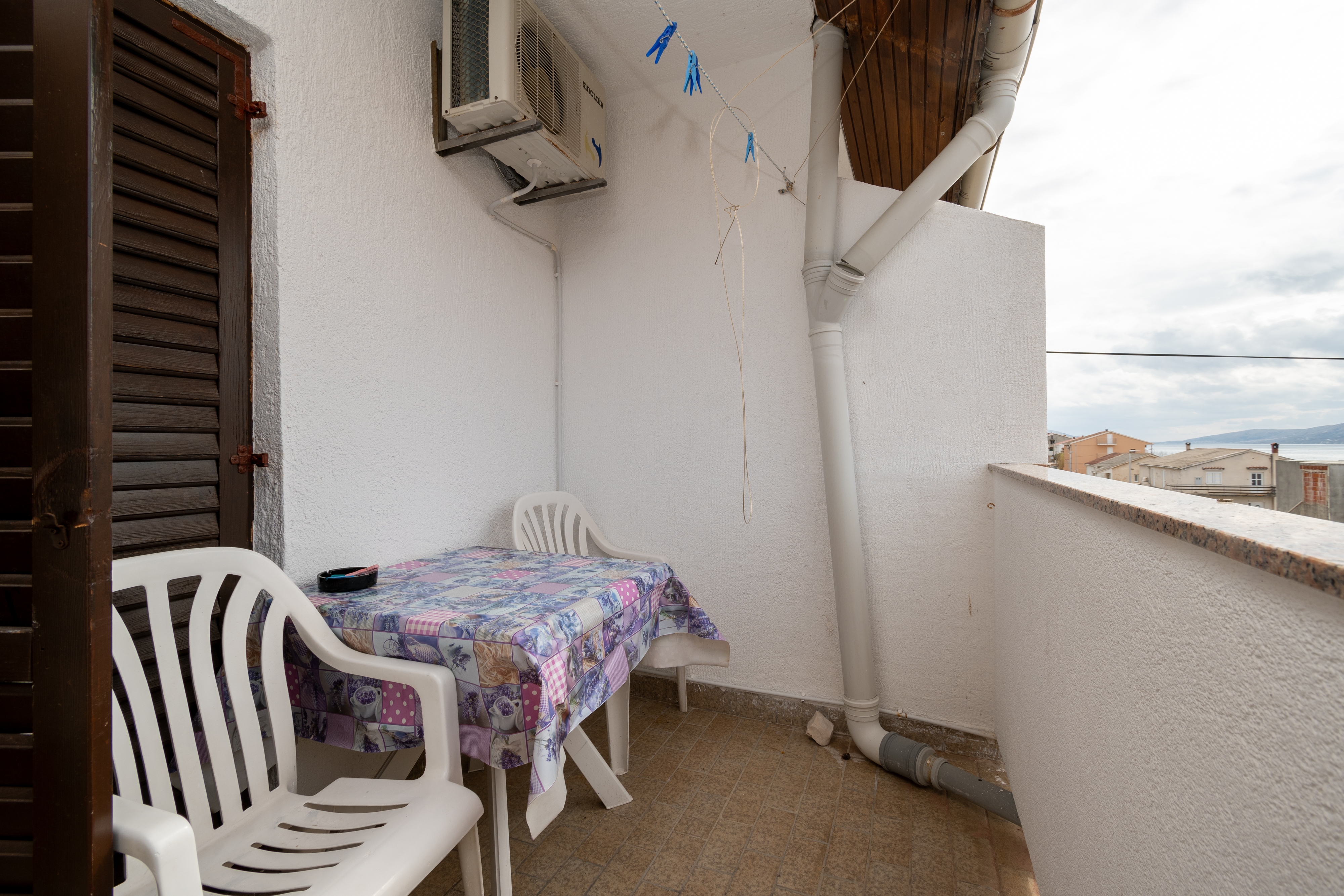 Two bedroom apartment with balcony and sea view Zubovići, Pag  A-a