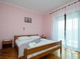 Zubovići, Bedroom 1 in the apartment, air condition available and WiFi.