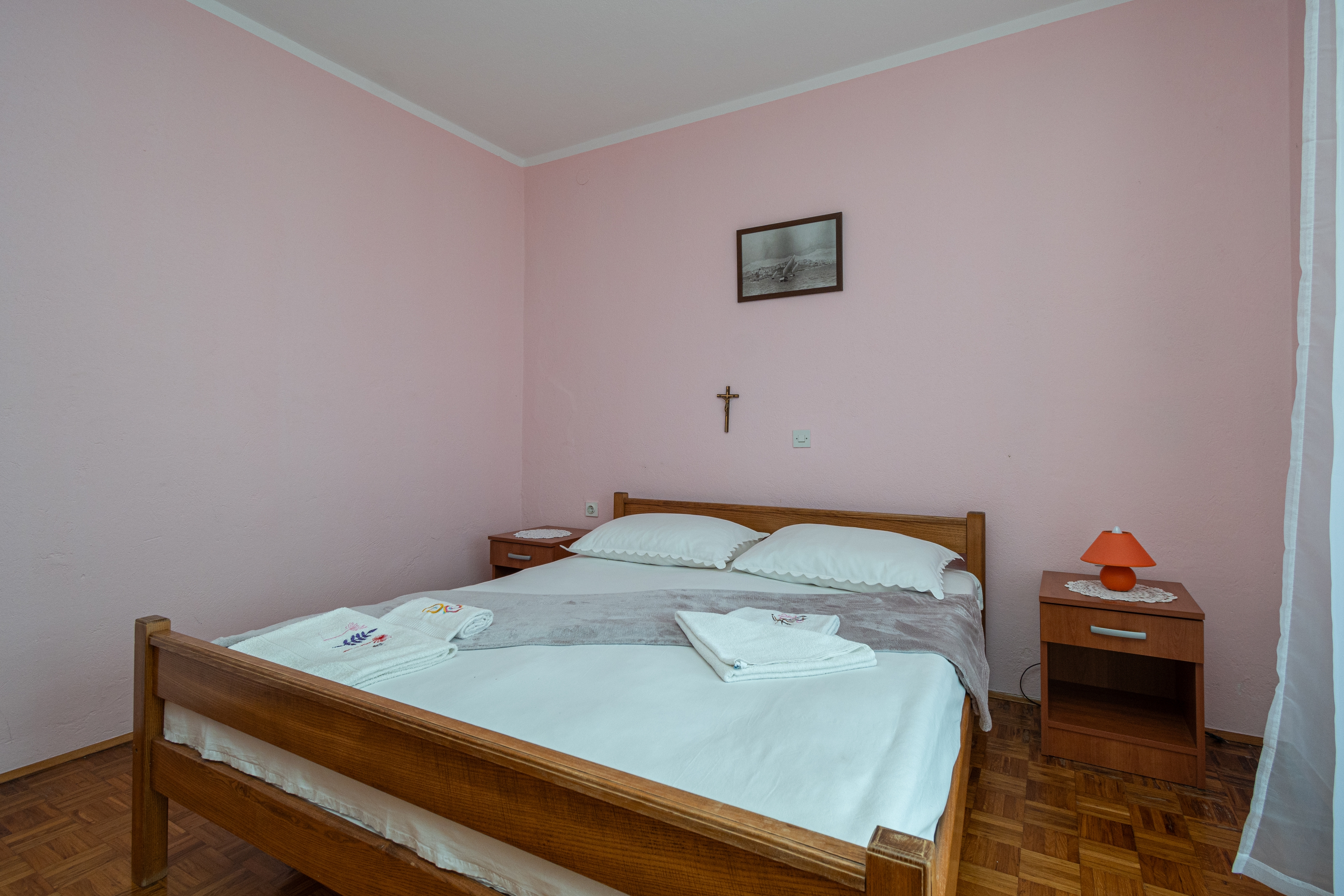 Two bedroom apartment with balcony and sea view Zubovići, Pag  A-a
