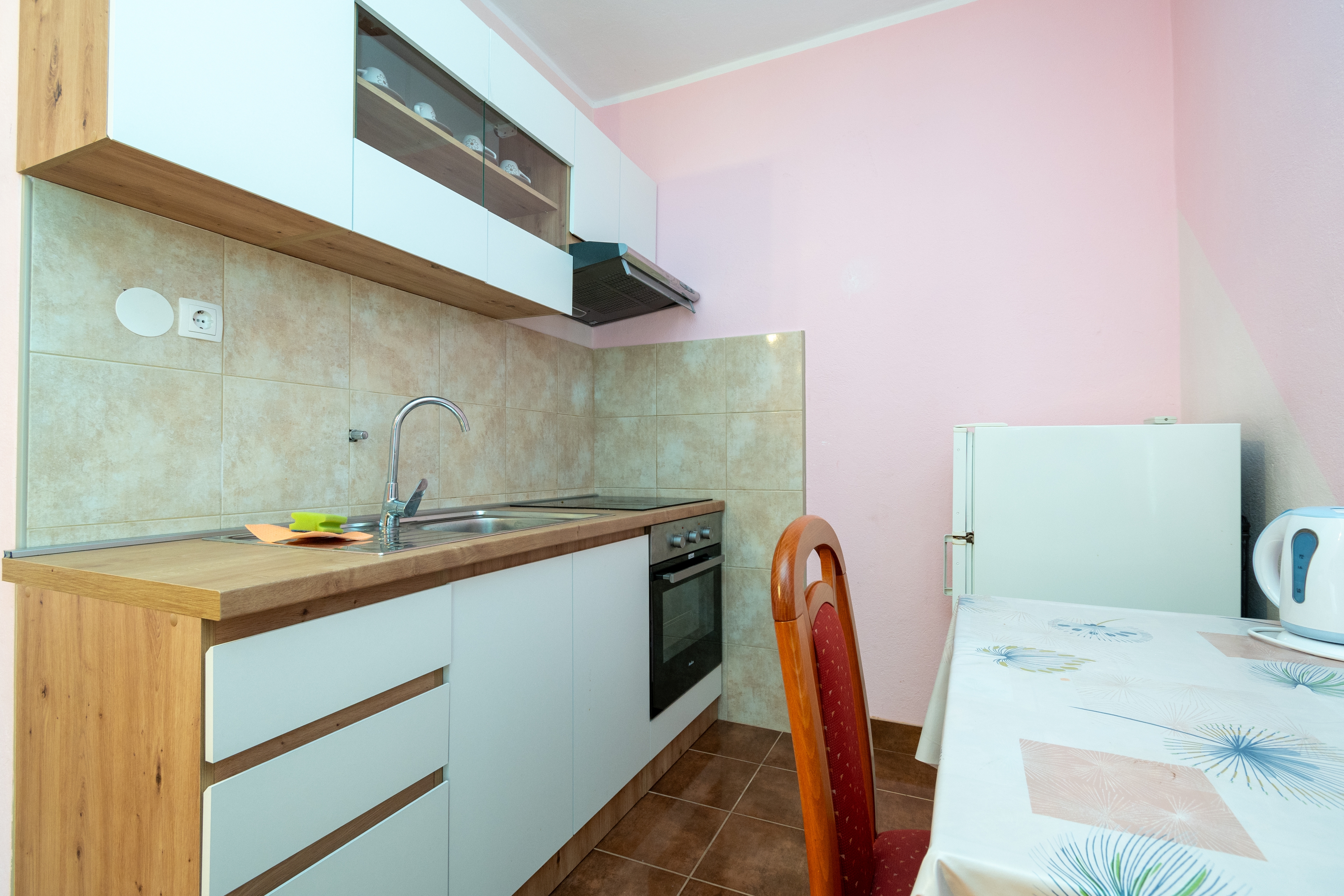 Two bedroom apartment with balcony and sea view Zubovići, Pag  A-a