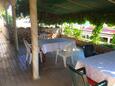 Zubovići, Pag, Courtyard 16063 - Apartments and Rooms with pebble beach.