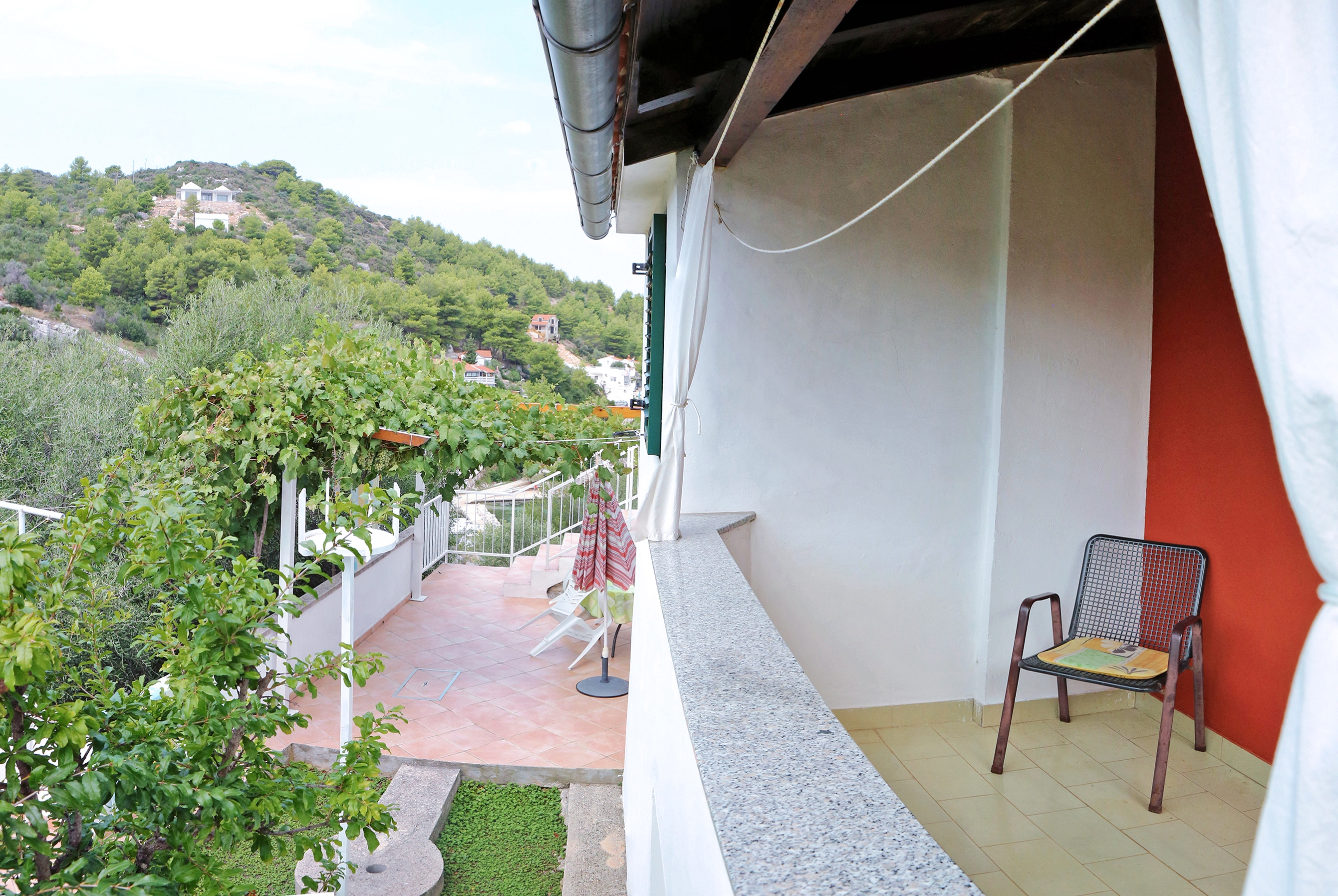 Two bedroom house with terrace and sea view Sali, Dugi otok  K