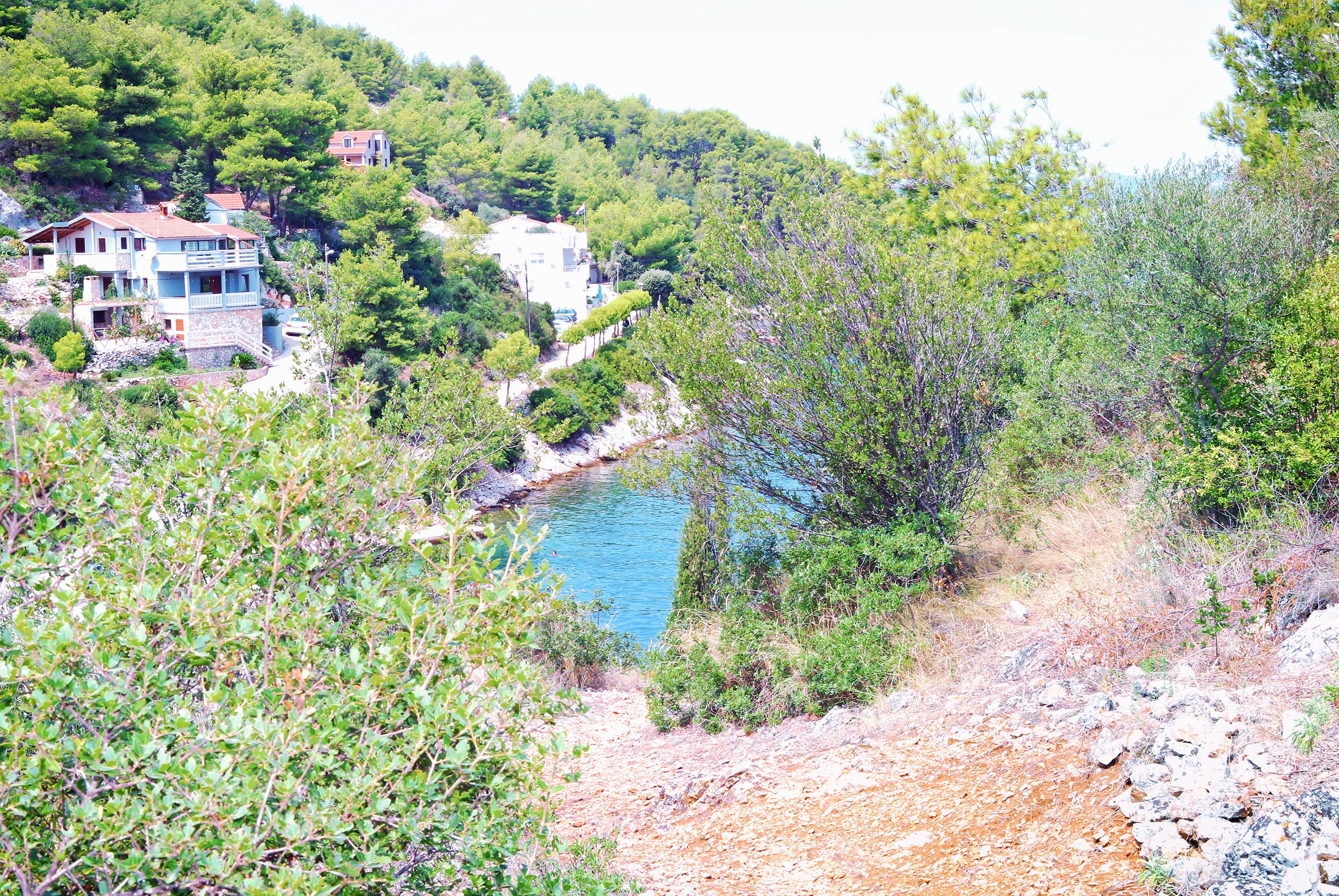 Two bedroom house with terrace and sea view Sali, Dugi otok  K