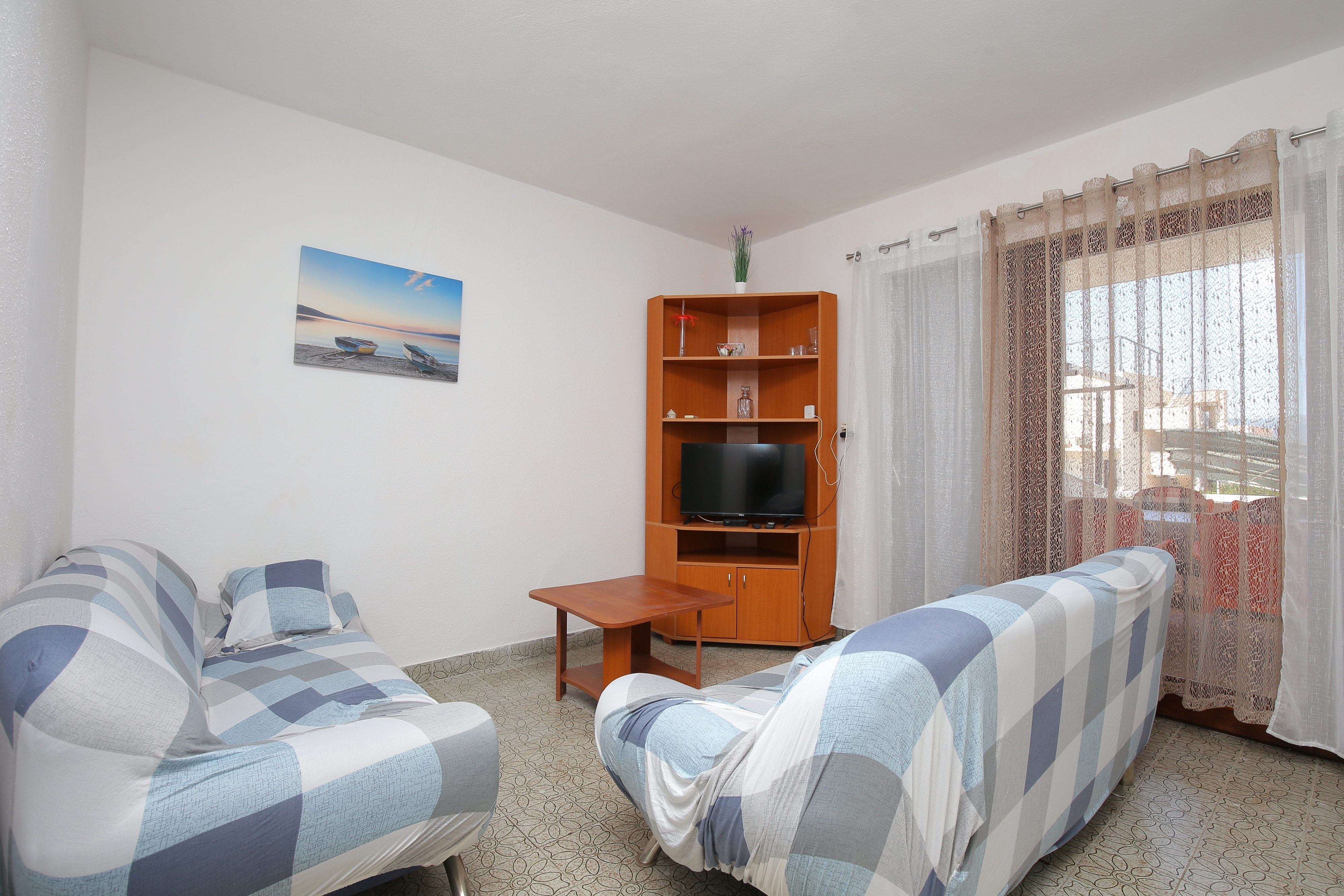 Two bedroom apartment with terrace and sea view Slatine, Čiovo (A-16131-a)