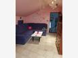 Obývací pokoj Barić Draga, Obývací pokoj v ubytování typu studio-apartment.