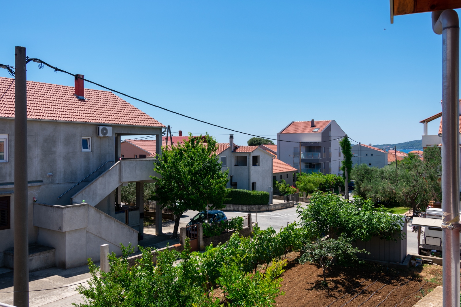 Three bedroom apartment with terrace and sea view Bibinje, Zadar  A-a