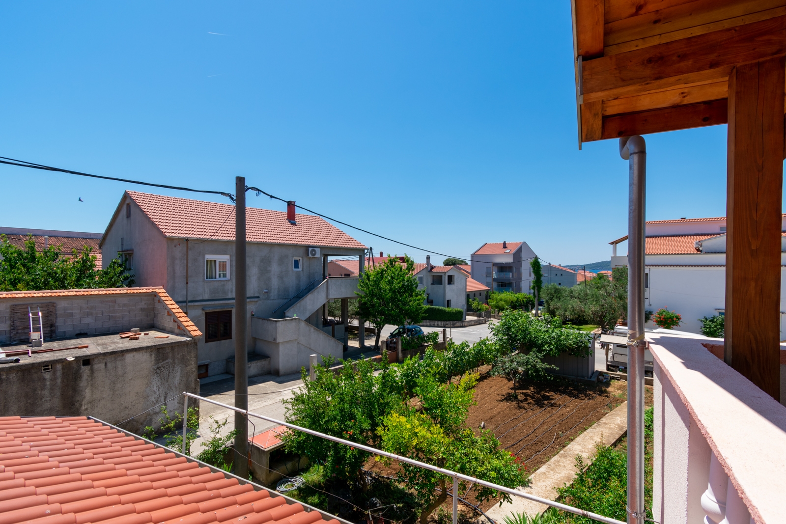 Three bedroom apartment with terrace and sea view Bibinje, Zadar  A-a