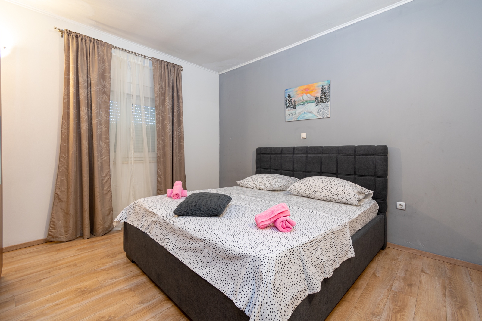 Three bedroom apartment with terrace and sea view Bibinje, Zadar  A-a