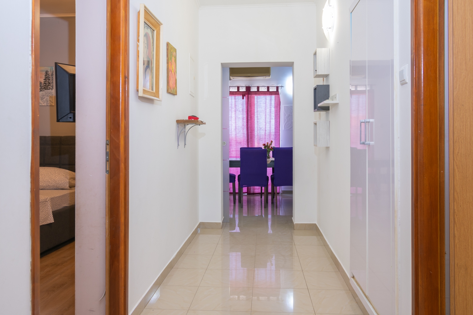 Three bedroom apartment with terrace and sea view Bibinje, Zadar  A-a
