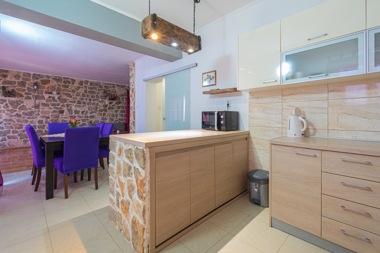Three bedroom apartment with terrace and sea view Bibinje, Zadar  A-a