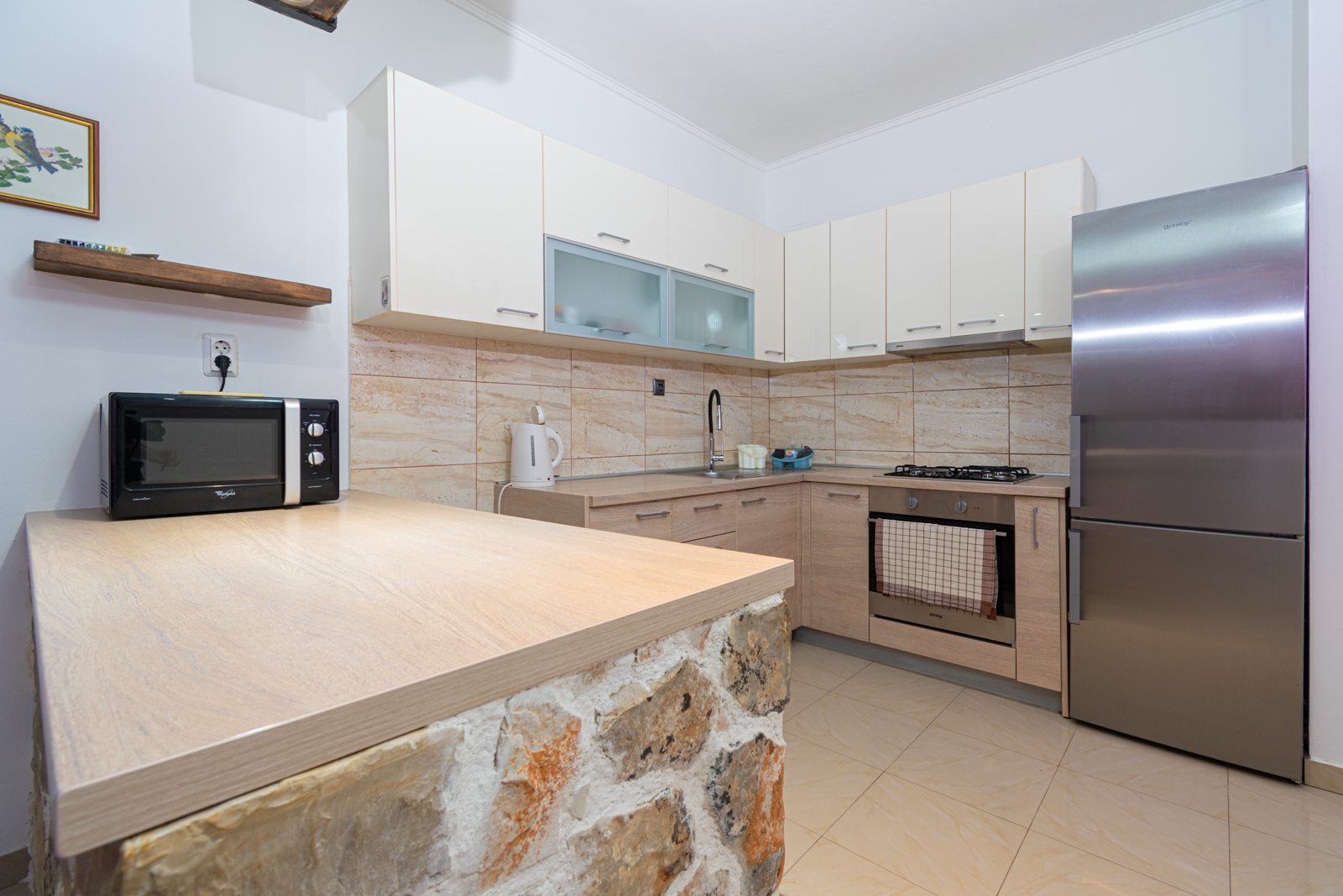 Three bedroom apartment with terrace and sea view Bibinje, Zadar  A-a