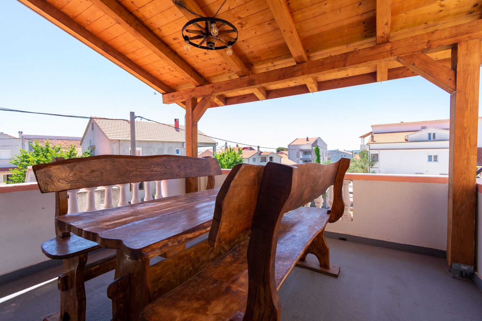 Three bedroom apartment with terrace and sea view Bibinje, Zadar  A-a
