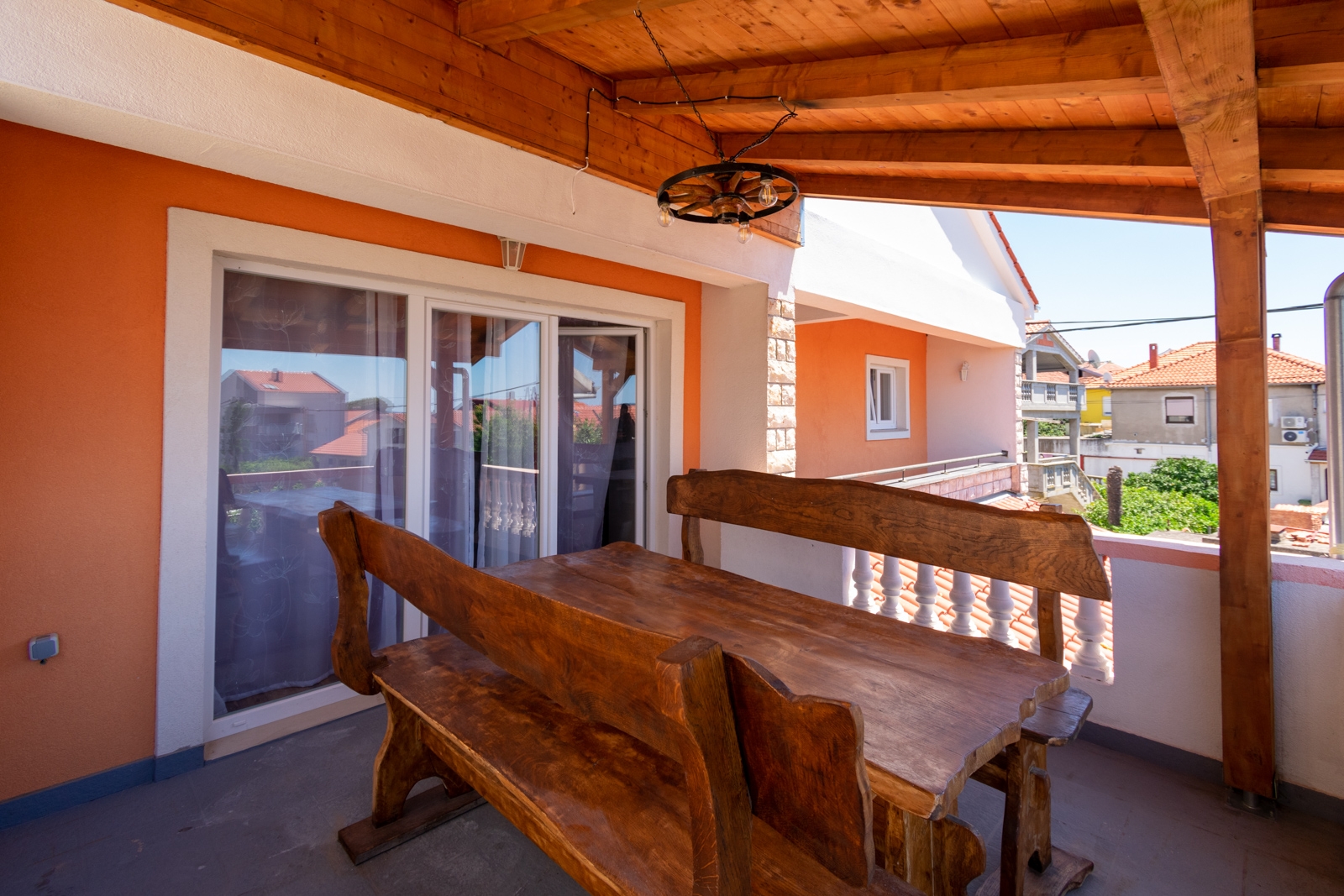 Three bedroom apartment with terrace and sea view Bibinje, Zadar  A-a