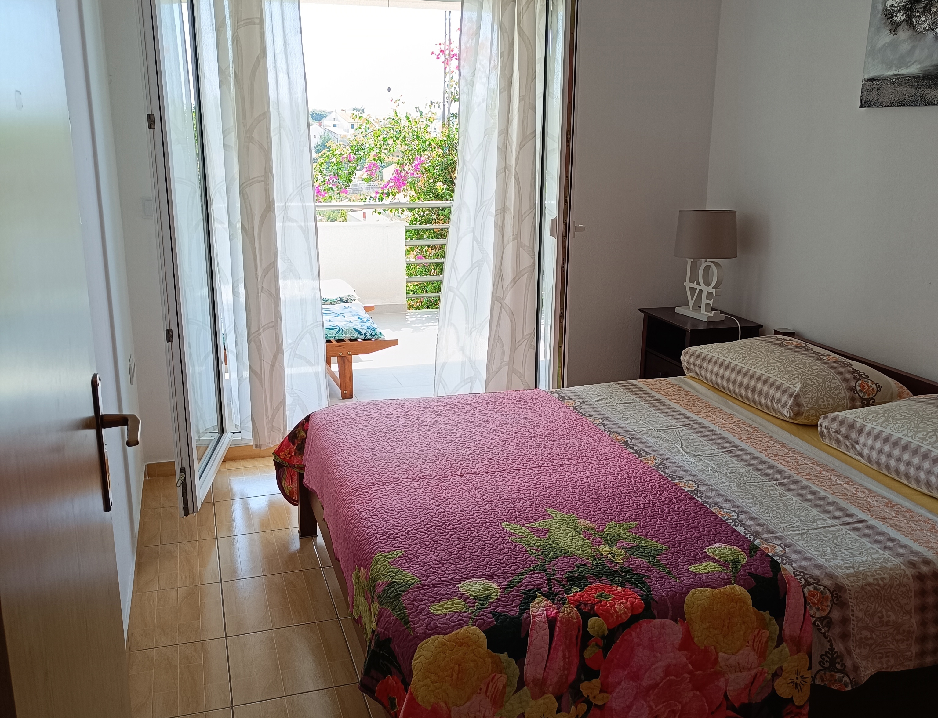 One bedroom apartment with terrace and sea view Kanica, Rogoznica  A-a