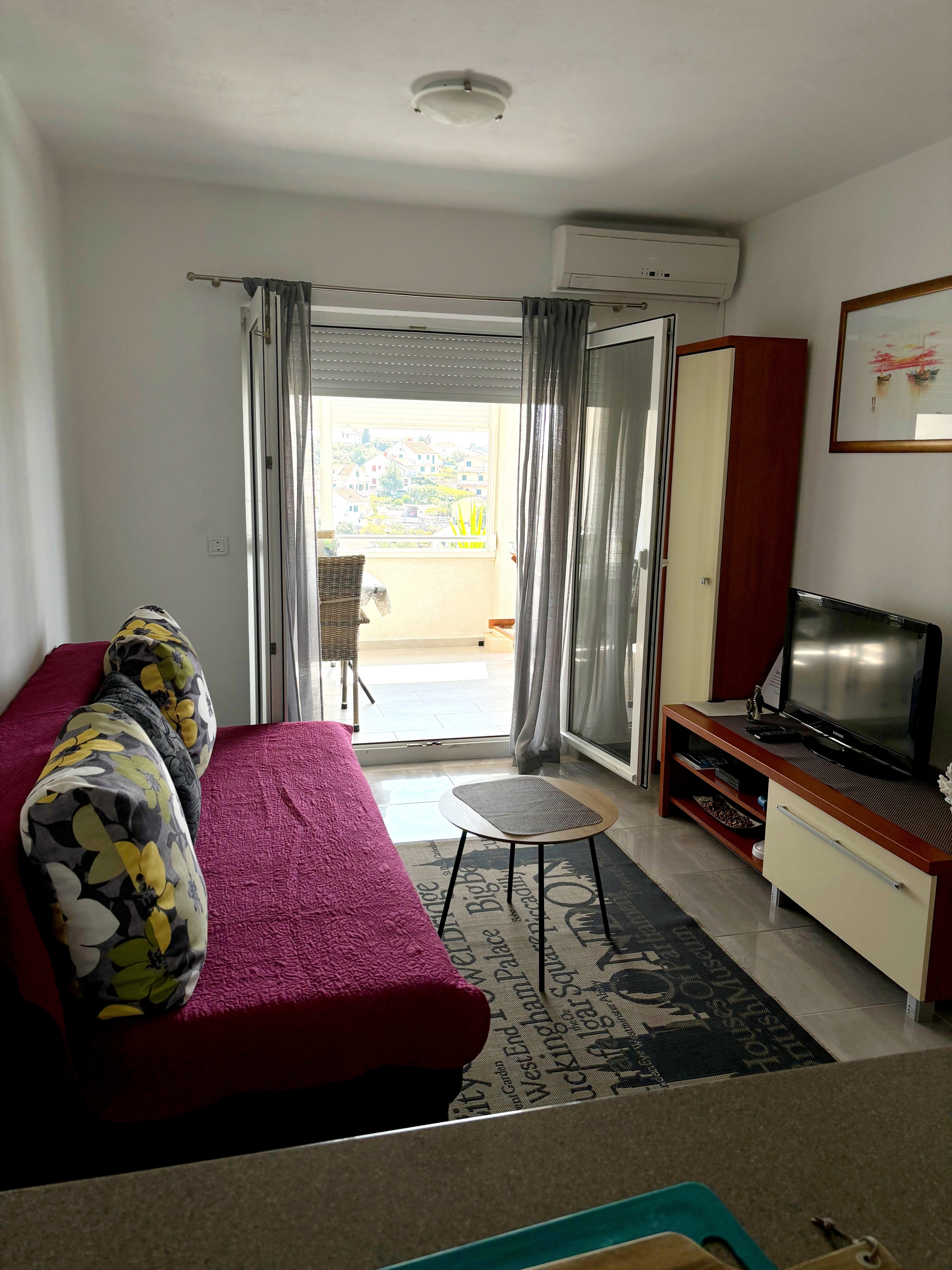 One bedroom apartment with terrace and sea view Kanica, Rogoznica  A-a