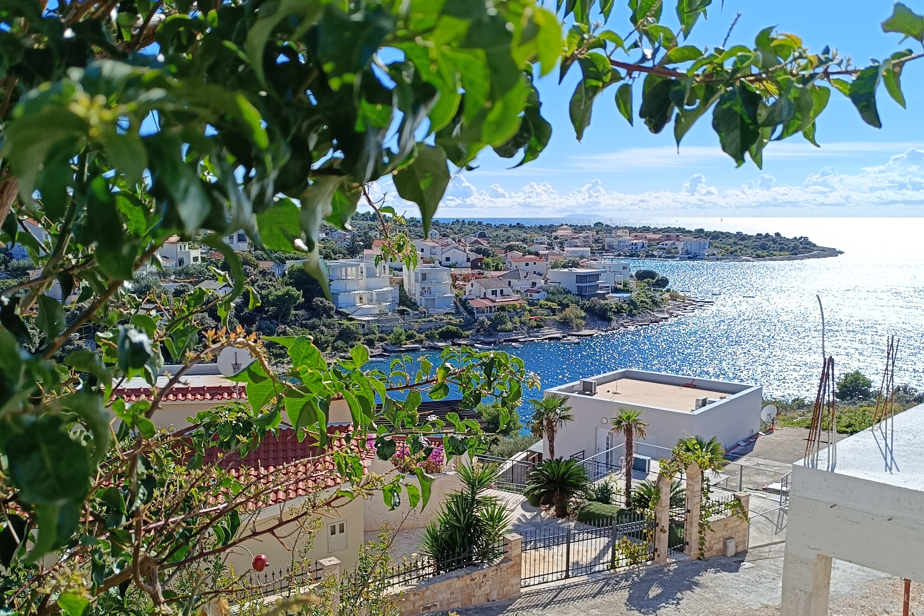 One bedroom apartment with terrace and sea view Kanica, Rogoznica  A-a