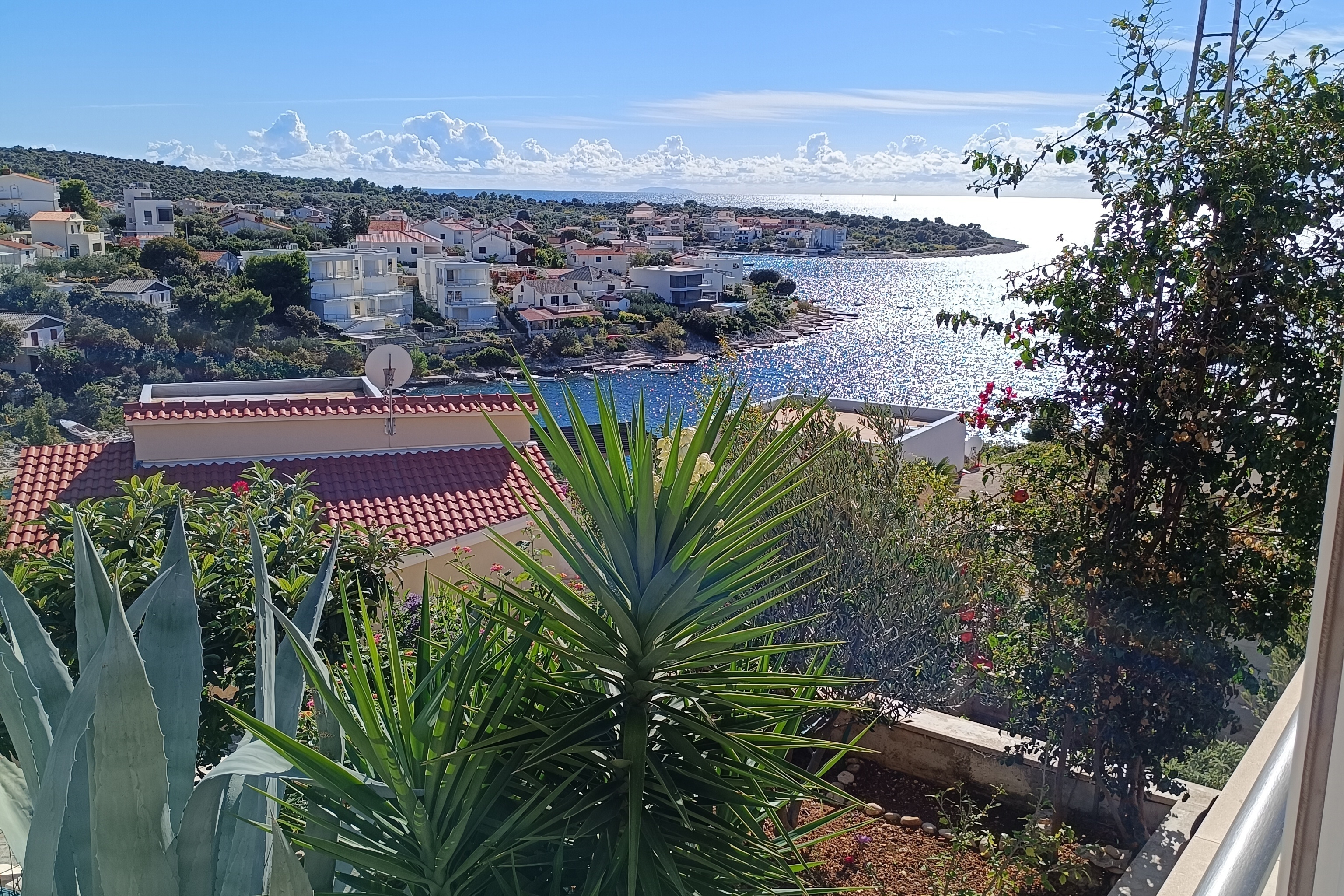 One bedroom apartment with terrace and sea view Kanica, Rogoznica  A-a