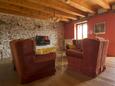 Ružići, Living room in the house, air condition available and WiFi.