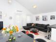 Obývací pokoj Trogir, Obývací pokoj v ubytování typu apartment, s klimatizací a WiFi.