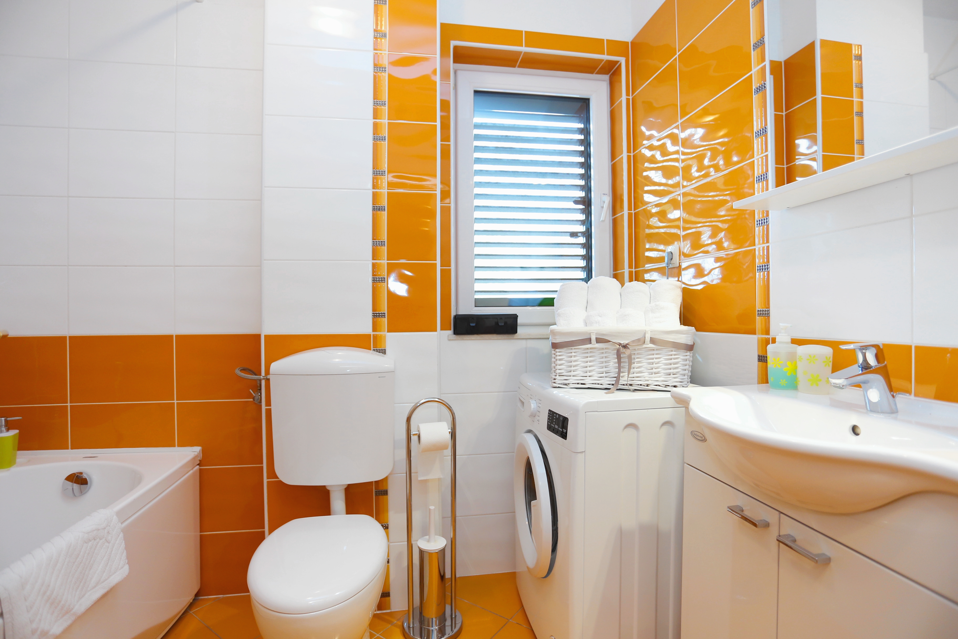Two bedroom apartment with terrace and sea view Trogir  A-c