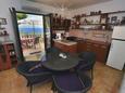 Dining room Rogač, Dining room in the apartment, air condition available, (pet friendly) and WiFi.