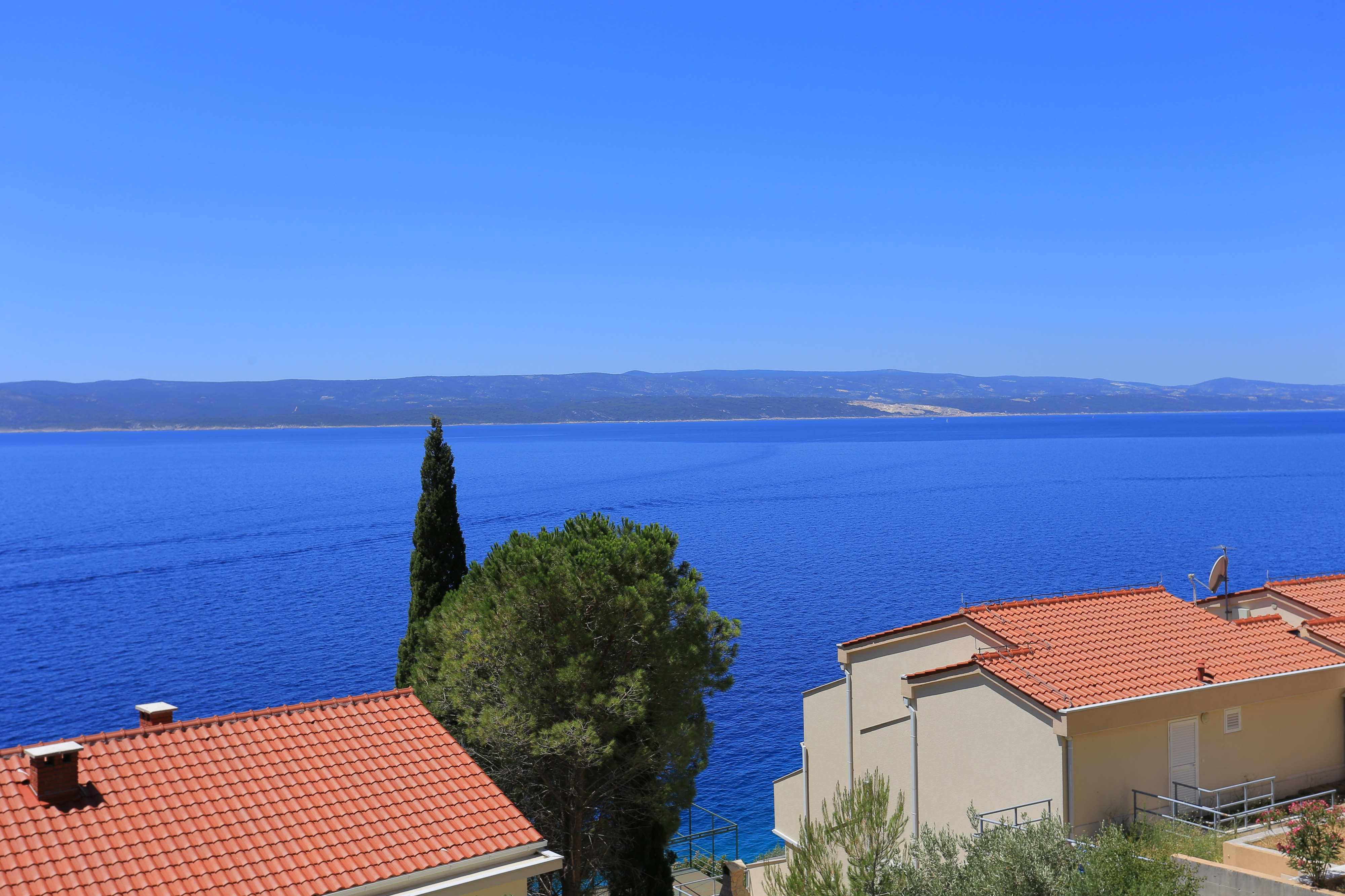 Two bedroom apartment with terrace and sea view Pisak, Omiš  A-c