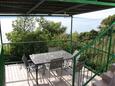 Terrace Pisak, Terrace in the apartment, with a sea view and WiFi.
