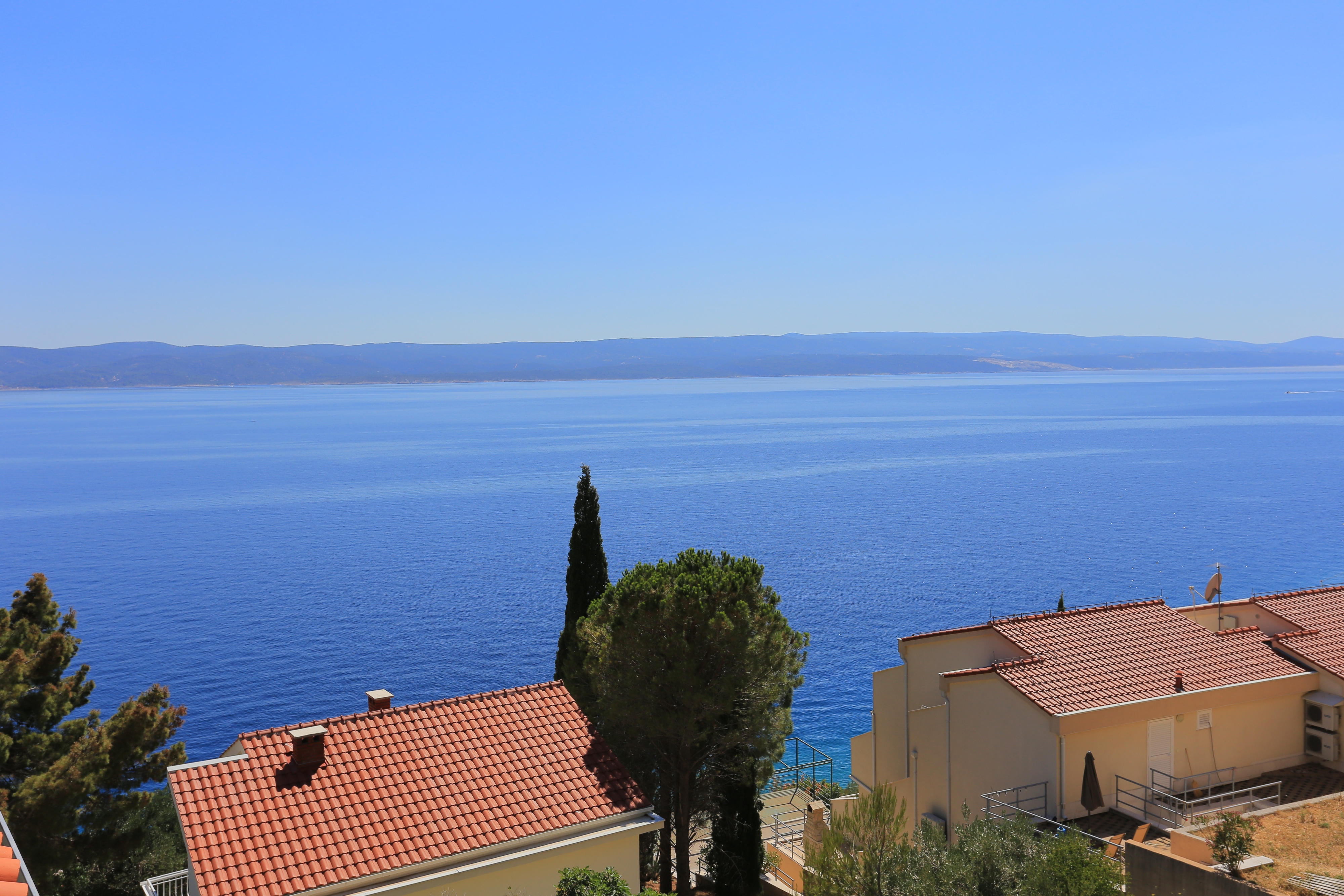 One bedroom apartment with balcony and sea view Pisak, Omiš  A-g