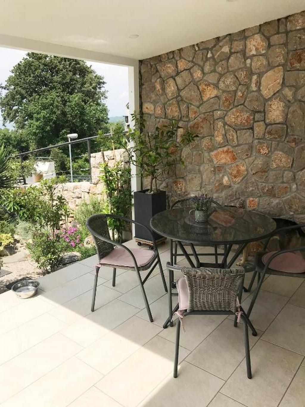 Studio flat with terrace Njivice, Krk  AS-a