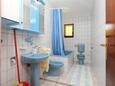 Bathroom 1 Prižba, Bathroom 1 in the apartment, (pet friendly) and WiFi.