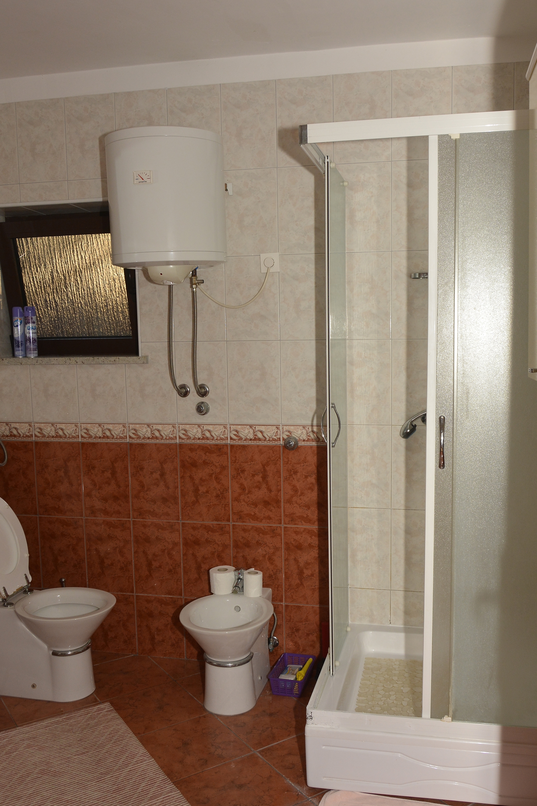 Two bedroom apartment with balcony and sea view Senj  A-c