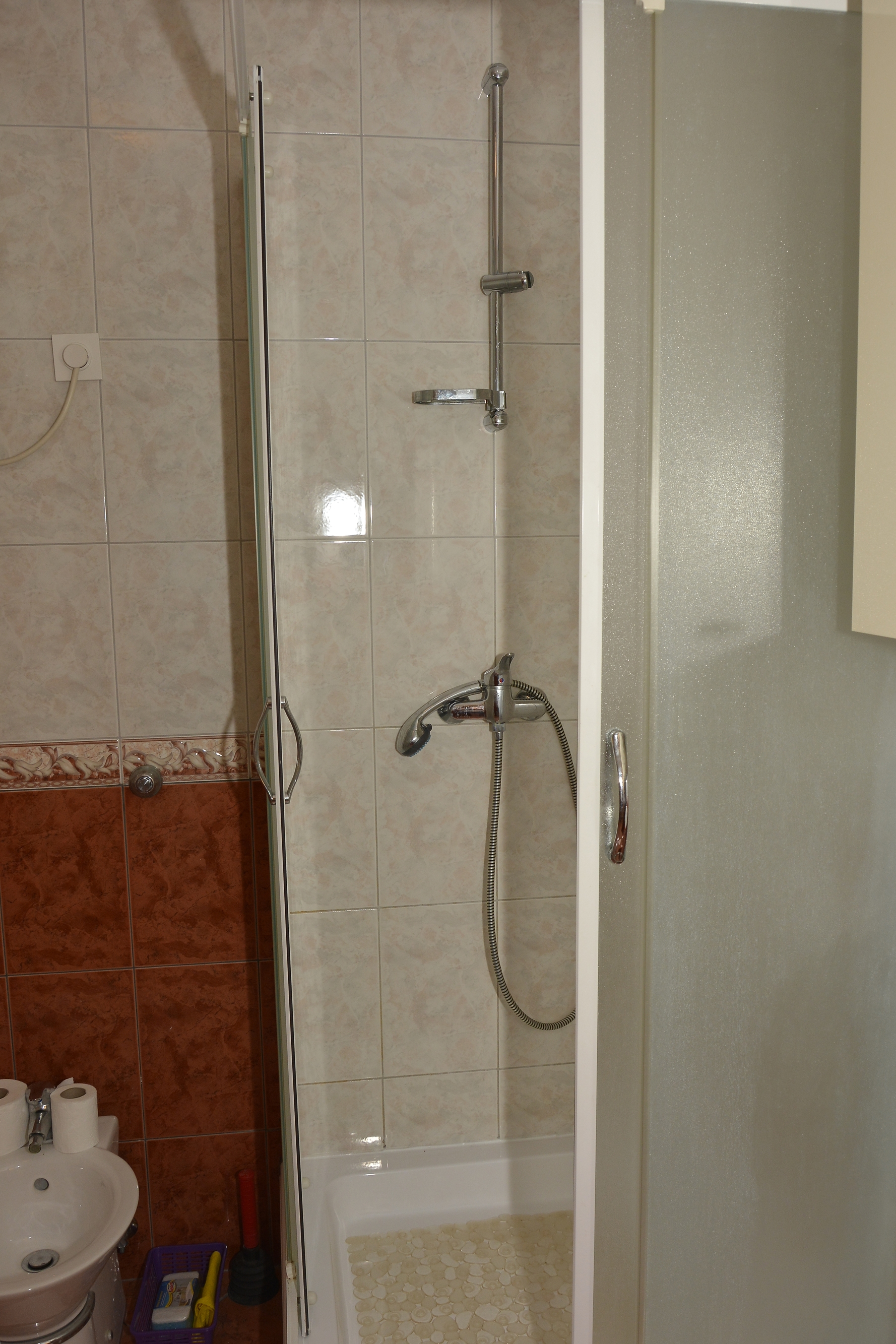 Two bedroom apartment with balcony and sea view Senj  A-c