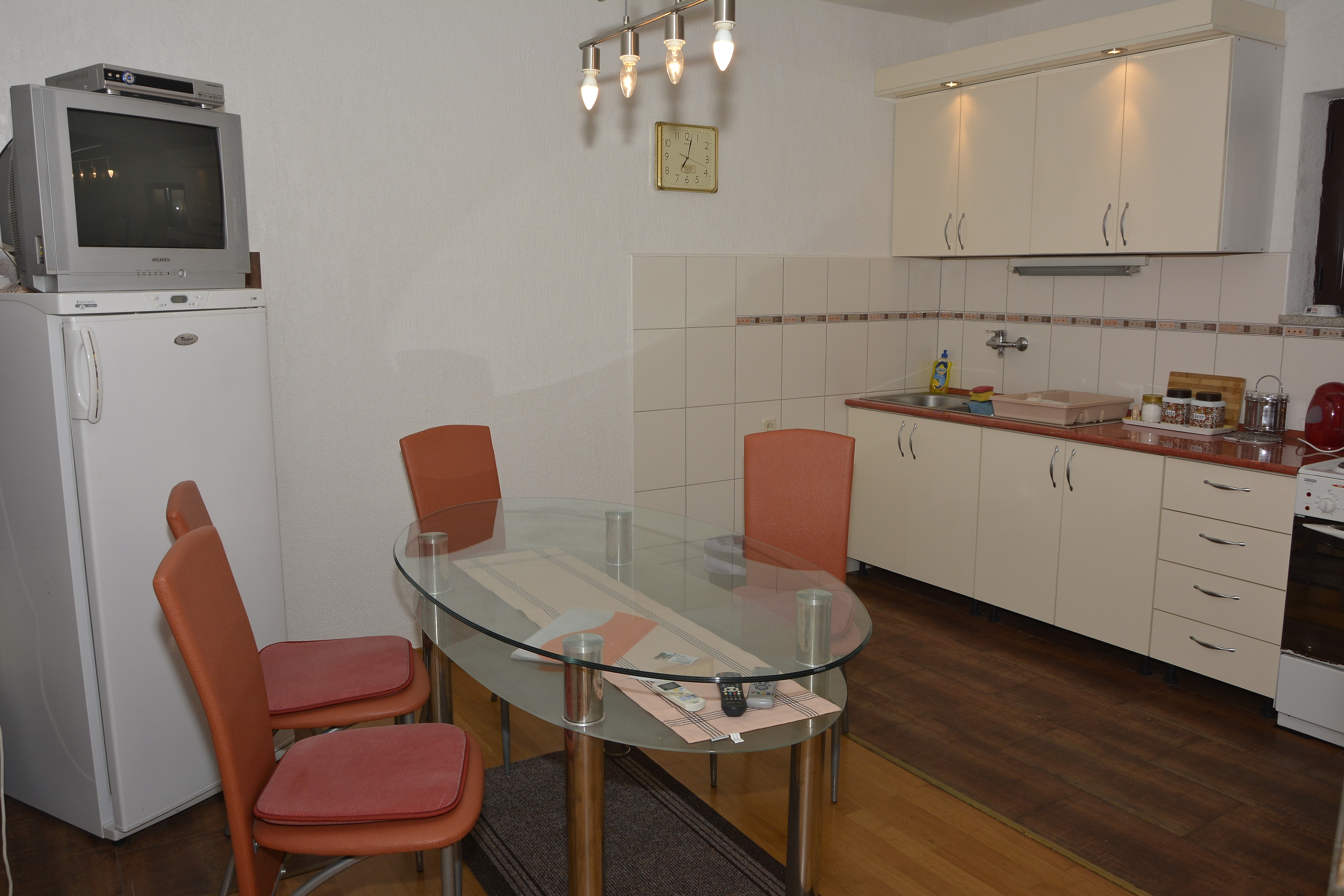 Two bedroom apartment with balcony and sea view Senj (A-16279-c)