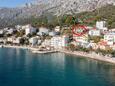 Živogošće - Porat, Makarska, Objekt 16289 - Apartmani sa šljunčanom plažom.