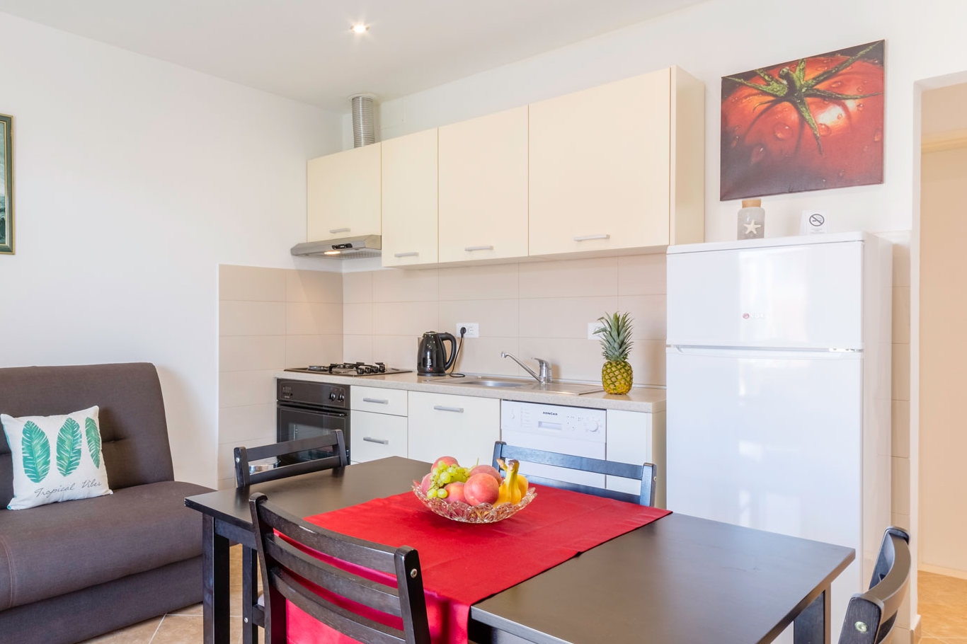 One bedroom apartment with terrace Supetar, Brač  A-a