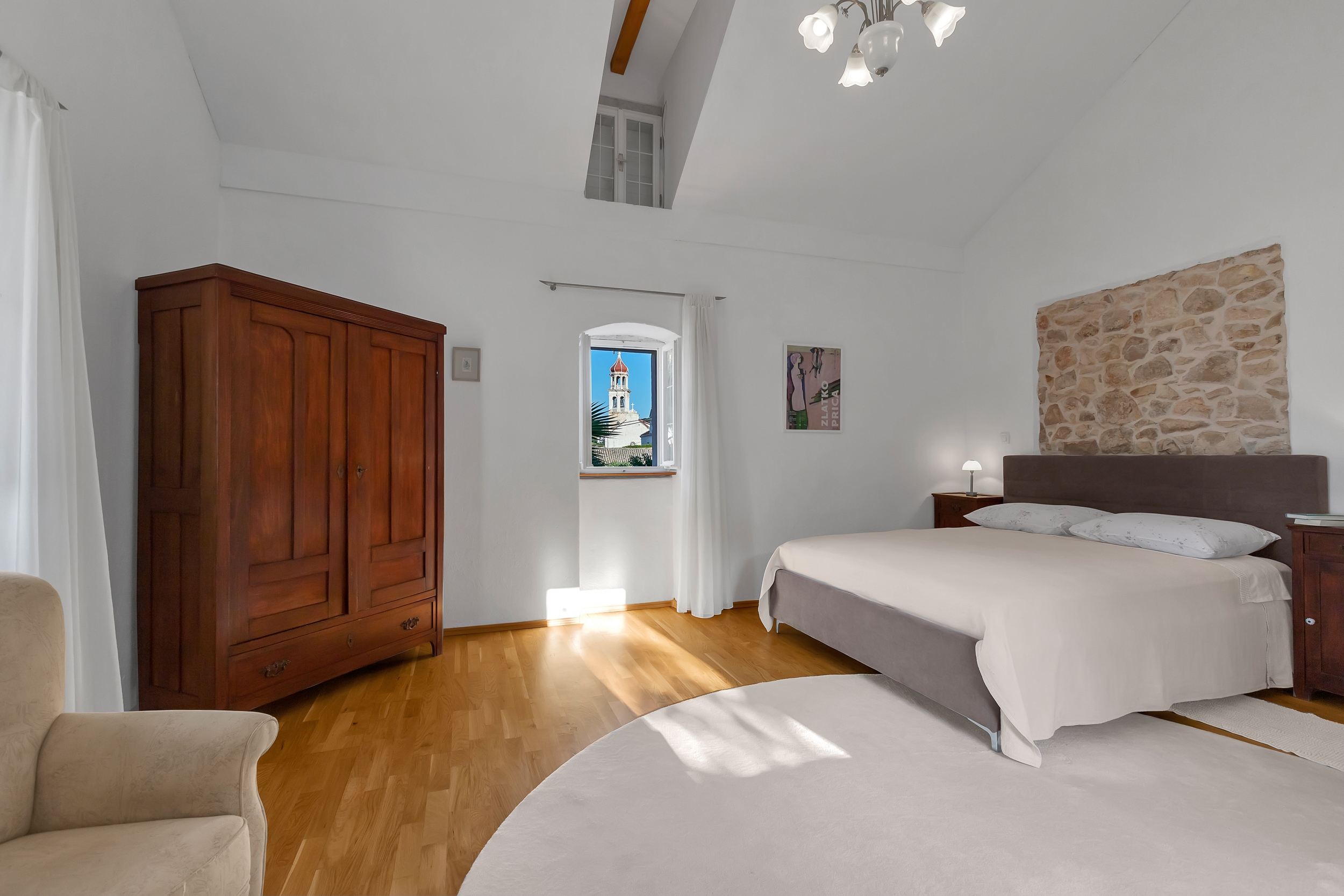 Three bedroom house with terrace and sea view Sutivan, Brač  K