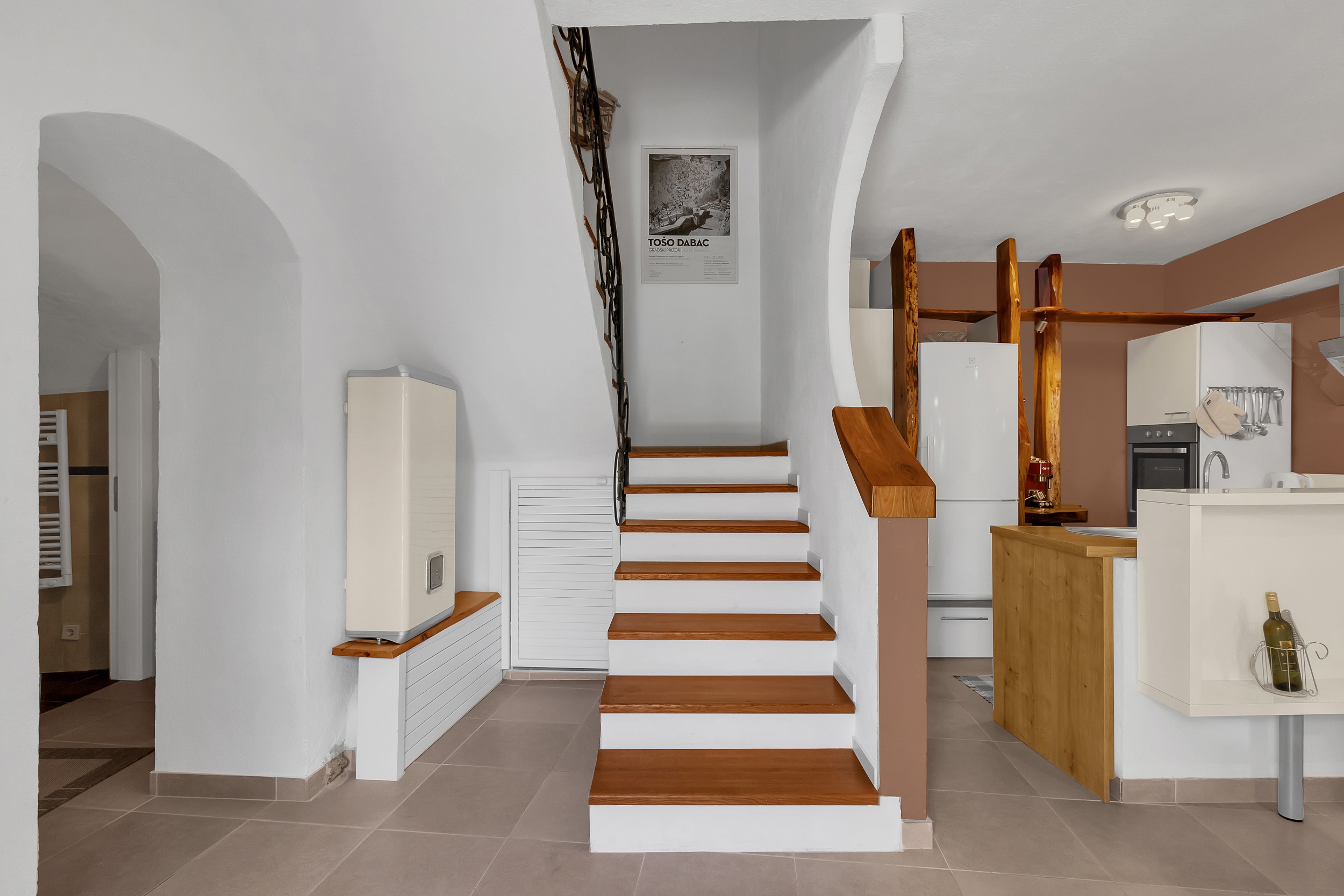 Three bedroom house with terrace and sea view Sutivan, Brač  K