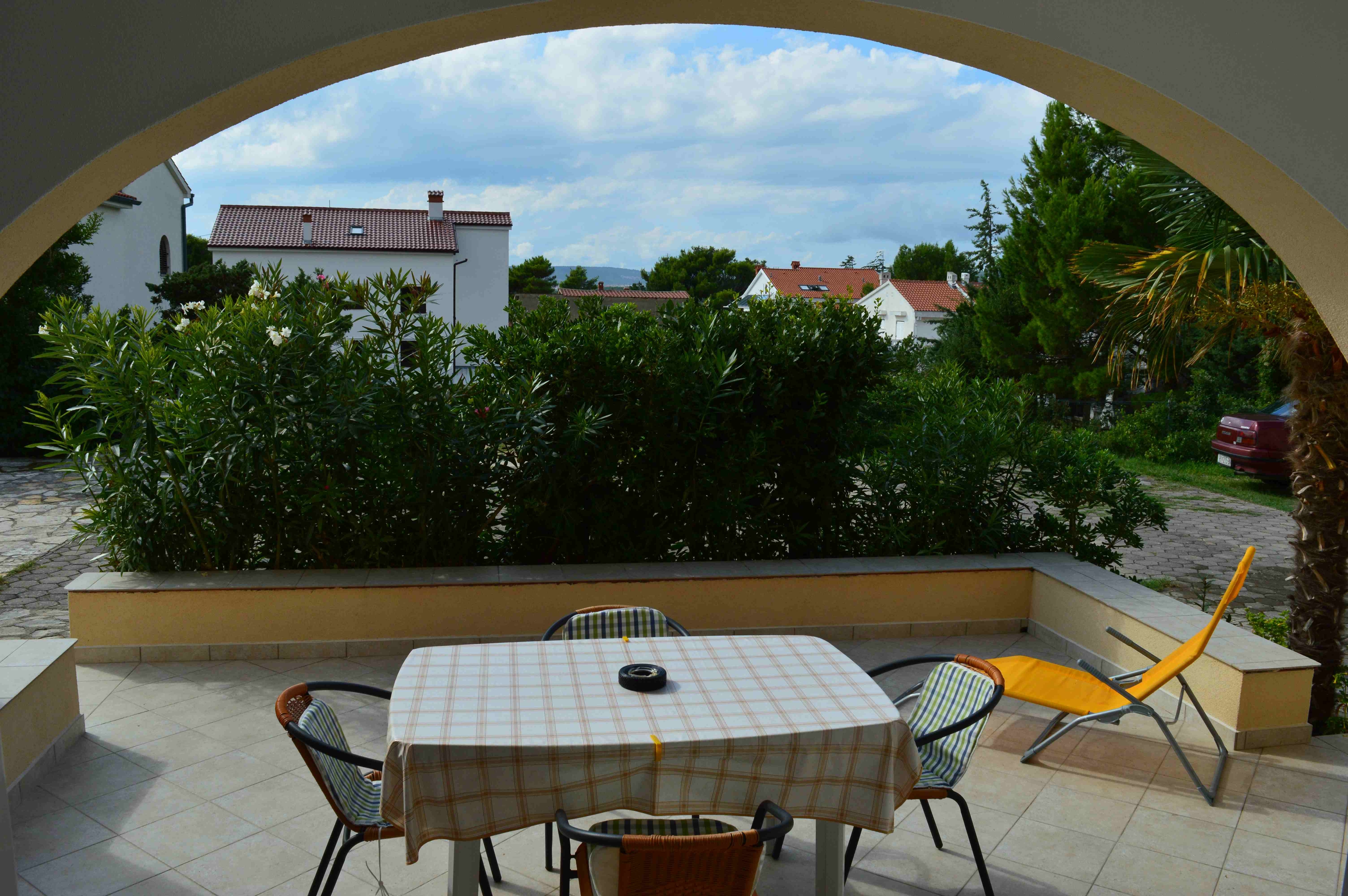 Two bedroom apartment with terrace Punat, Krk  A-a