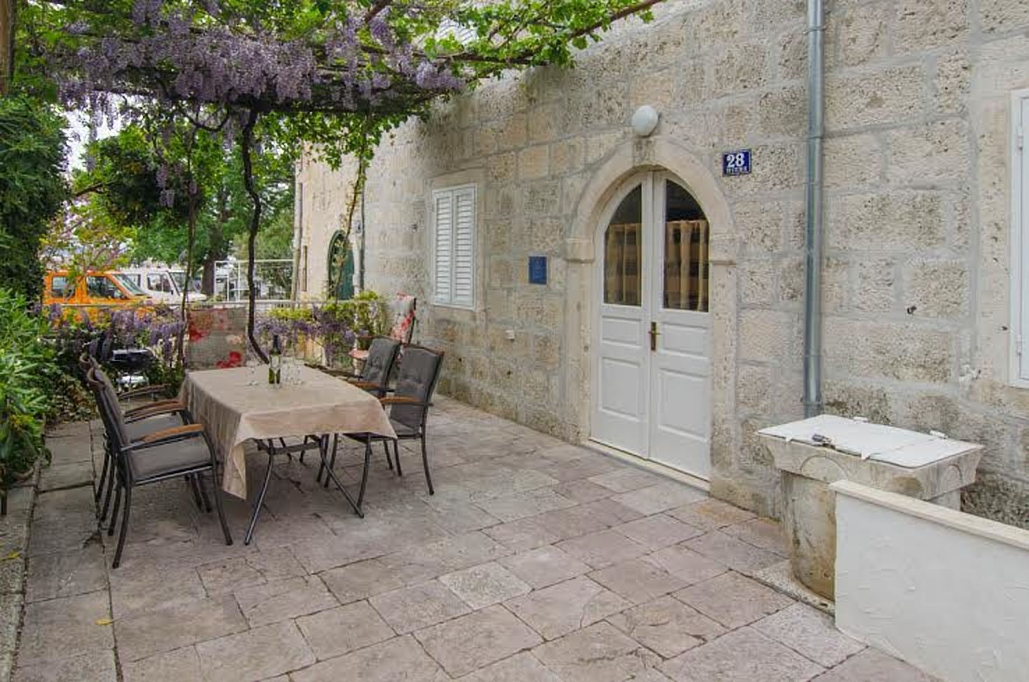 Two bedroom house near beach Trstenik, Pelješac  K