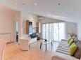 Obývací pokoj Zadar, Obývací pokoj v ubytování typu apartment, s klimatizací a WiFi.