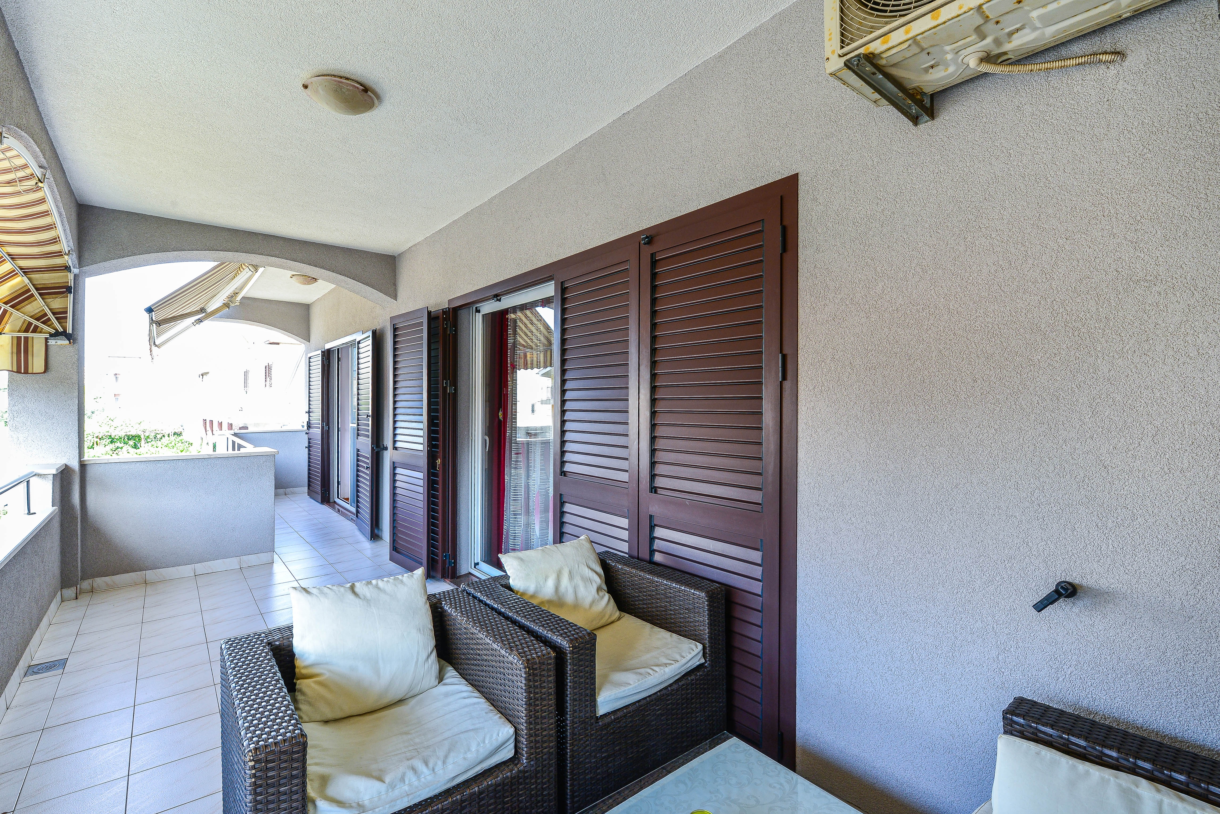 Two bedroom apartment with terrace Zadar  A-c
