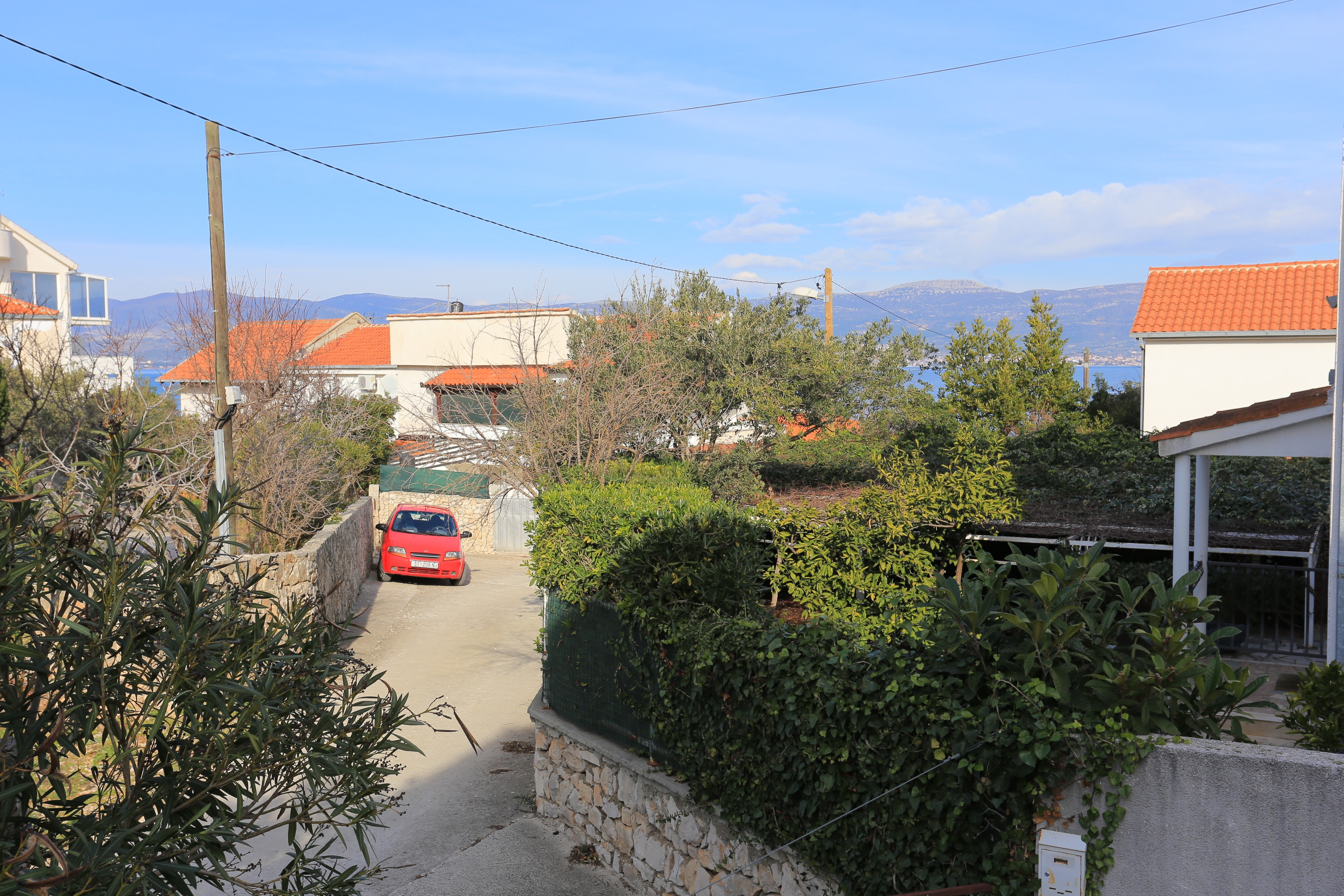 Two bedroom apartment with terrace Slatine, Čiovo  A-b